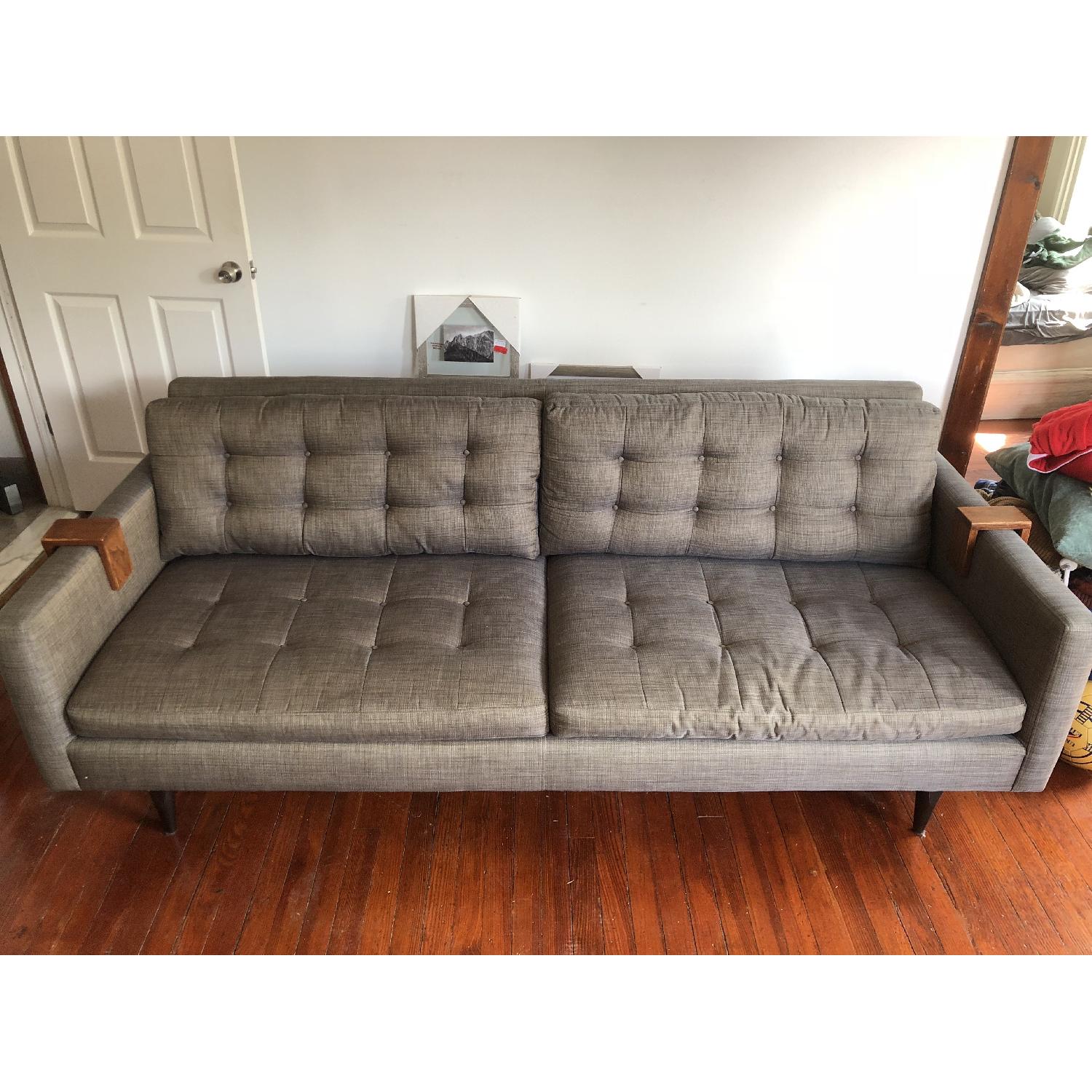 Crate & Barrel Petrie Mid-Century Modern Sofa - Thumbnail 2