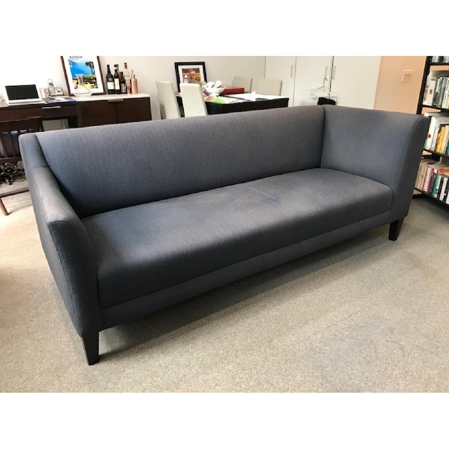 Crate & Barrel Margot Upholstered Sofa + Chair - image-1