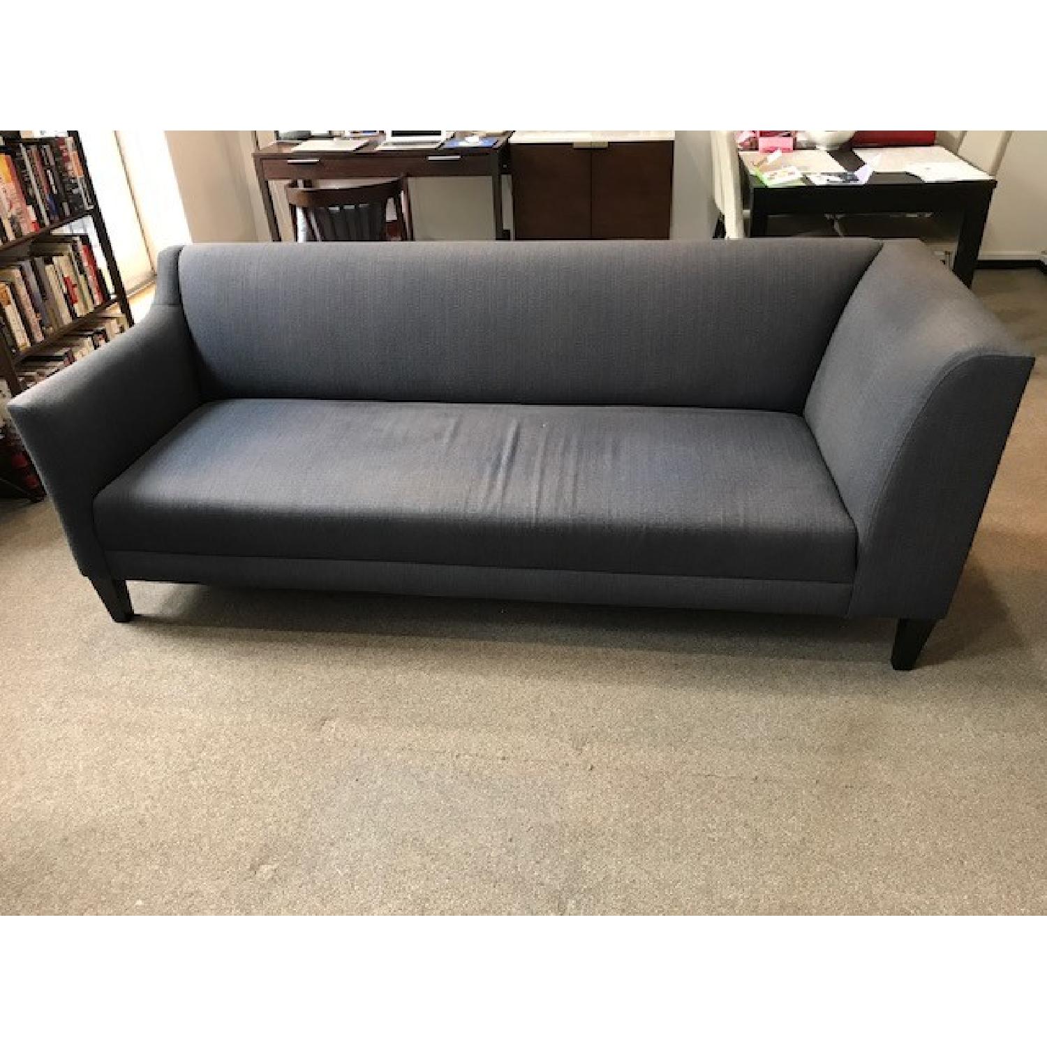 Crate & Barrel Margot Upholstered Sofa + Chair - image-2