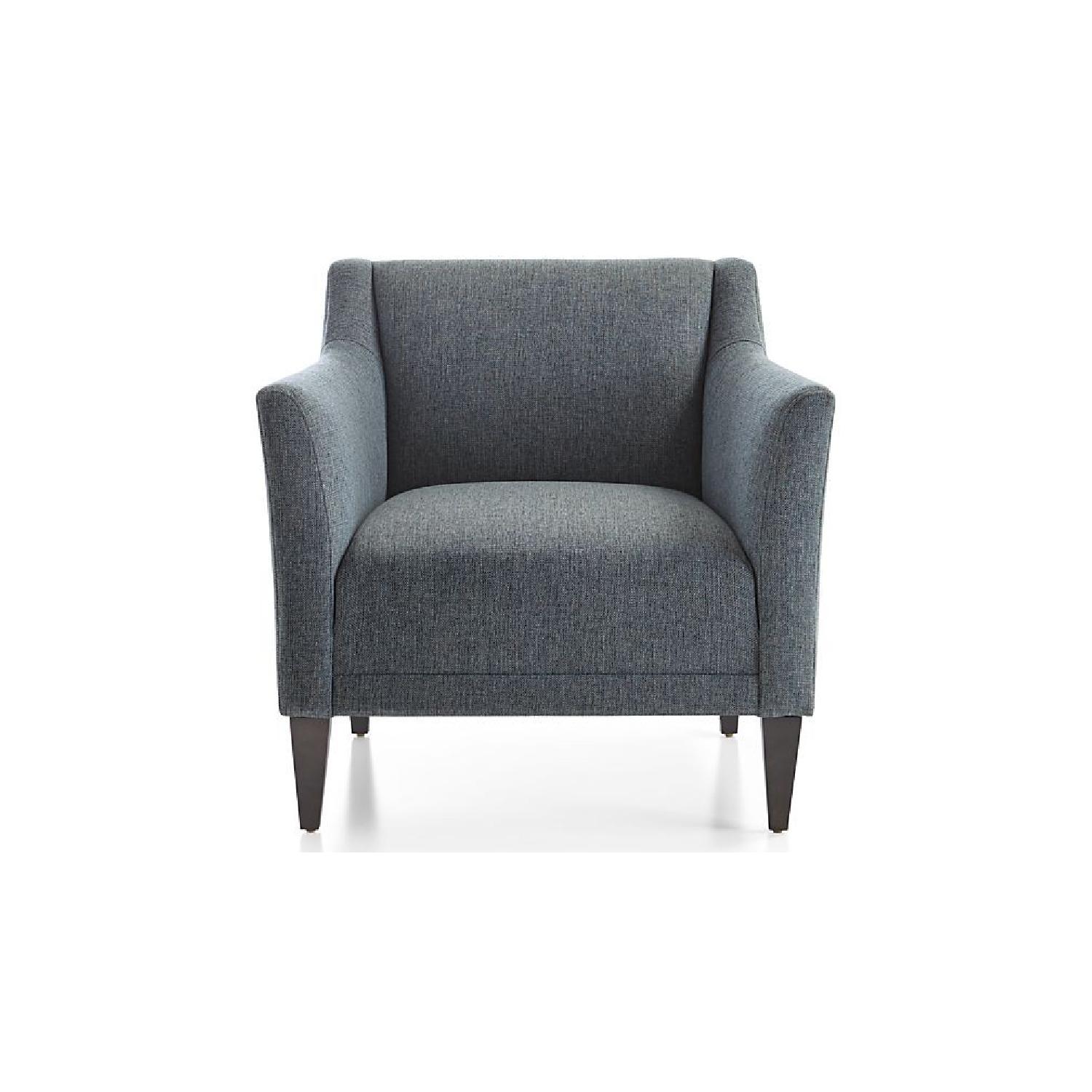 Crate & Barrel Margot Upholstered Sofa + Chair - image-10