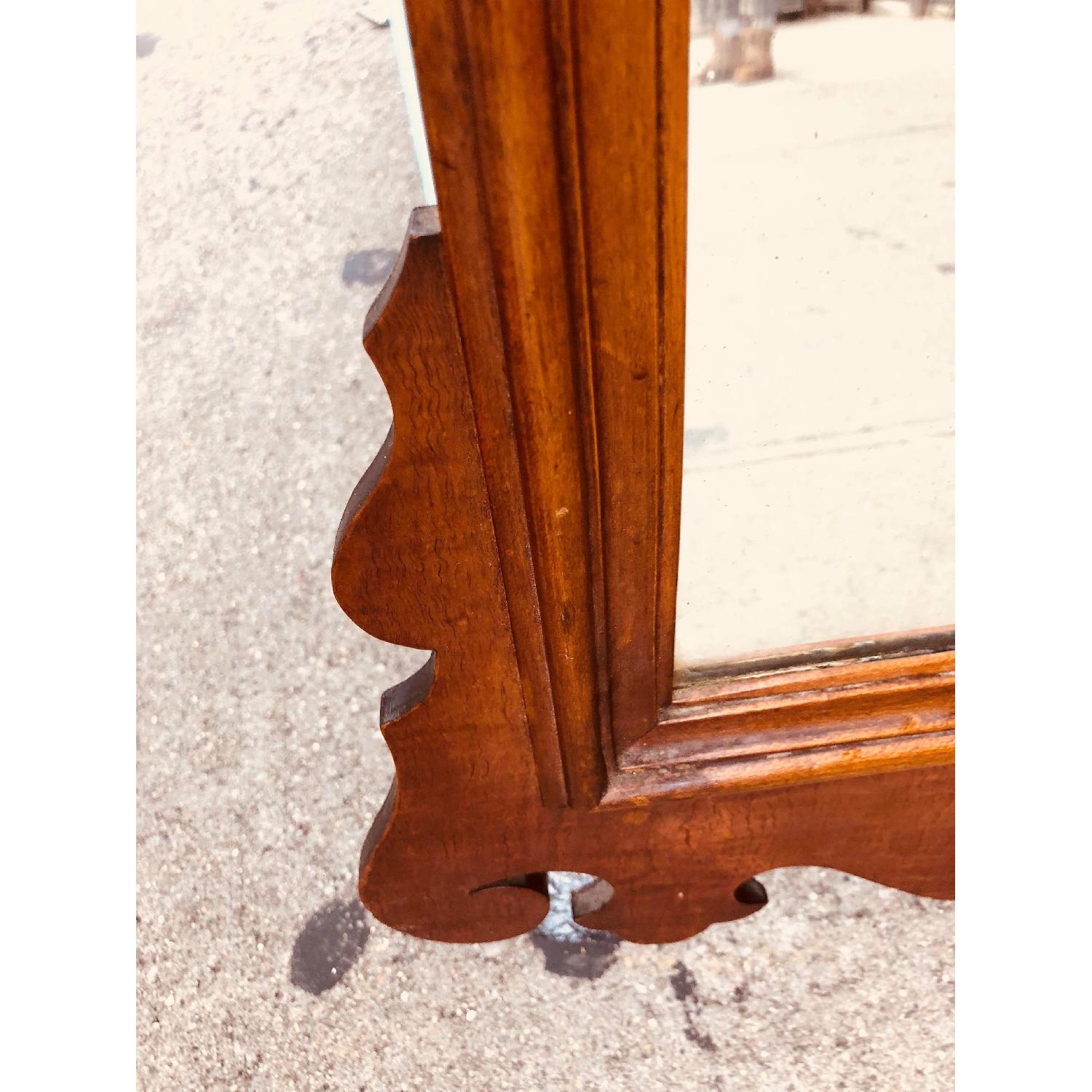Antique Mahogany Wall Mirror - image-10