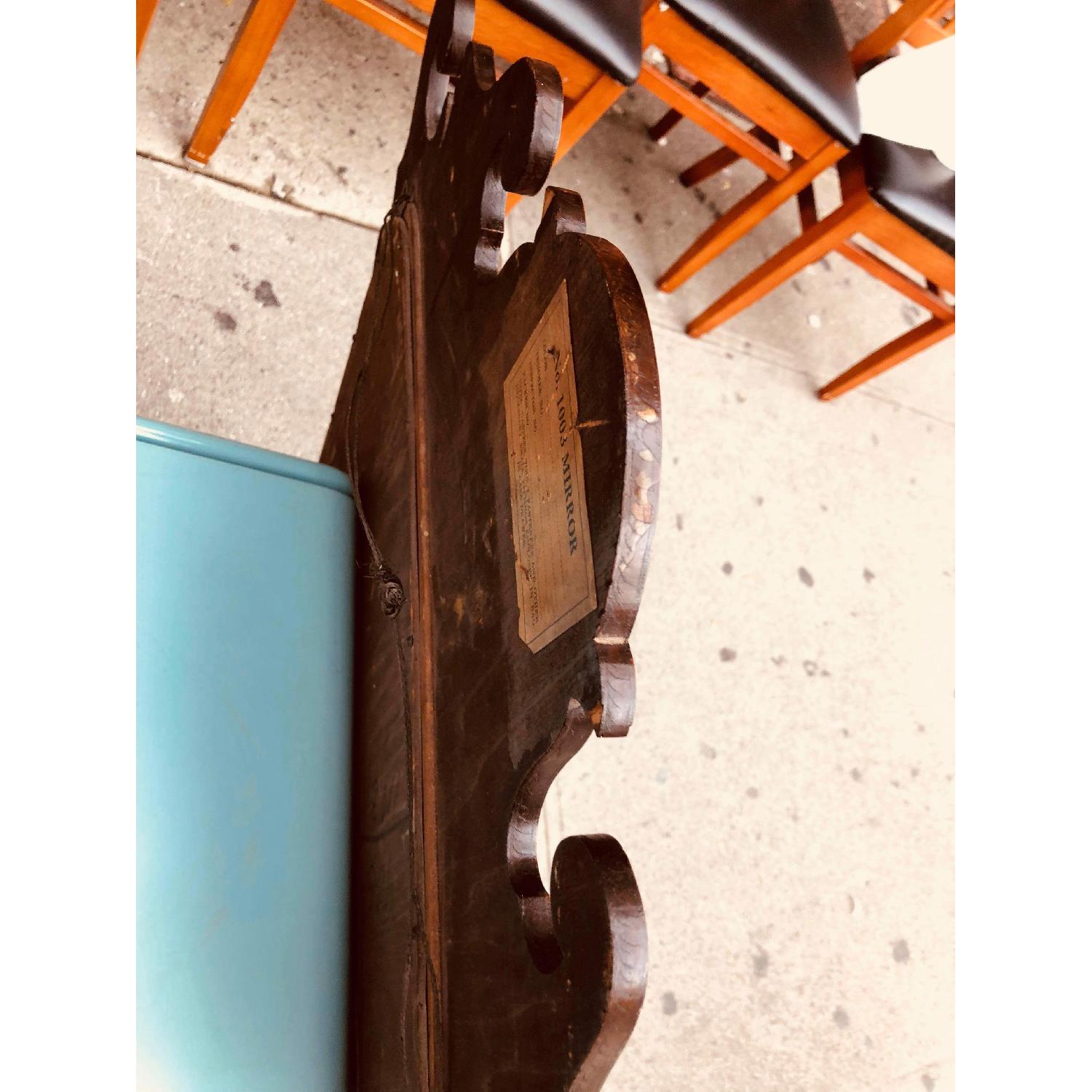 Antique Mahogany Wall Mirror - image-11