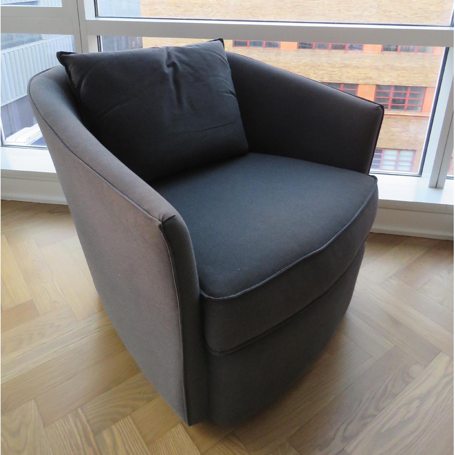 West Elm Duffield Swivel Chair - image-3