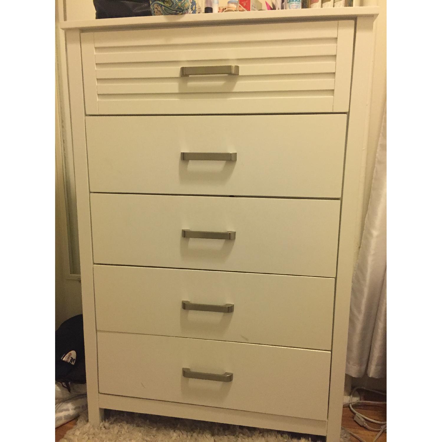 Bob's Dalton White 5 Drawer Dresser - image-1