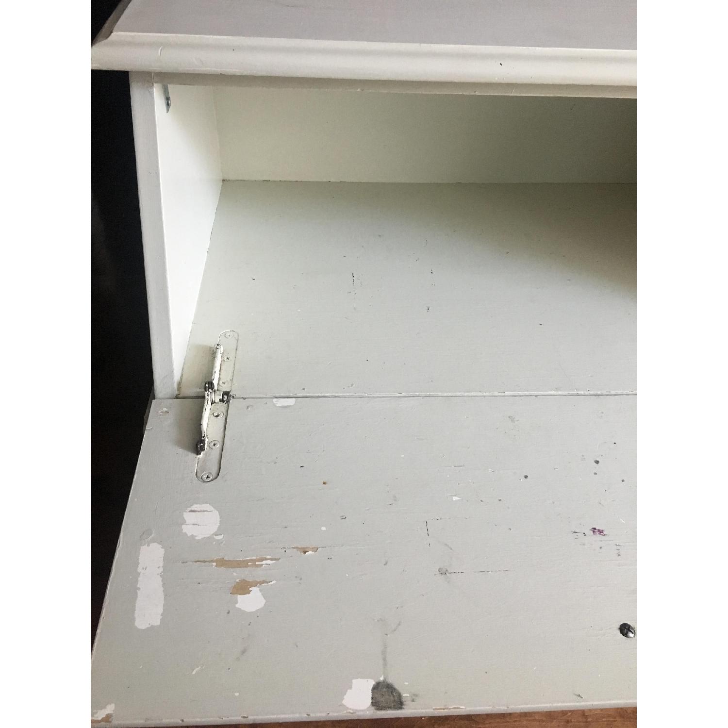 Vintage Shabby Chic Secretary Desk w/  Drawers - image-5