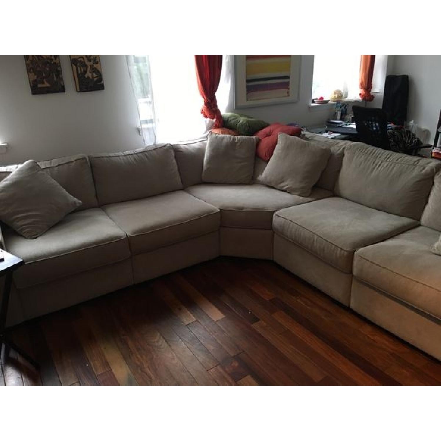 Macy's Radley Fabric 5Piece Sectional Sofa AptDeco