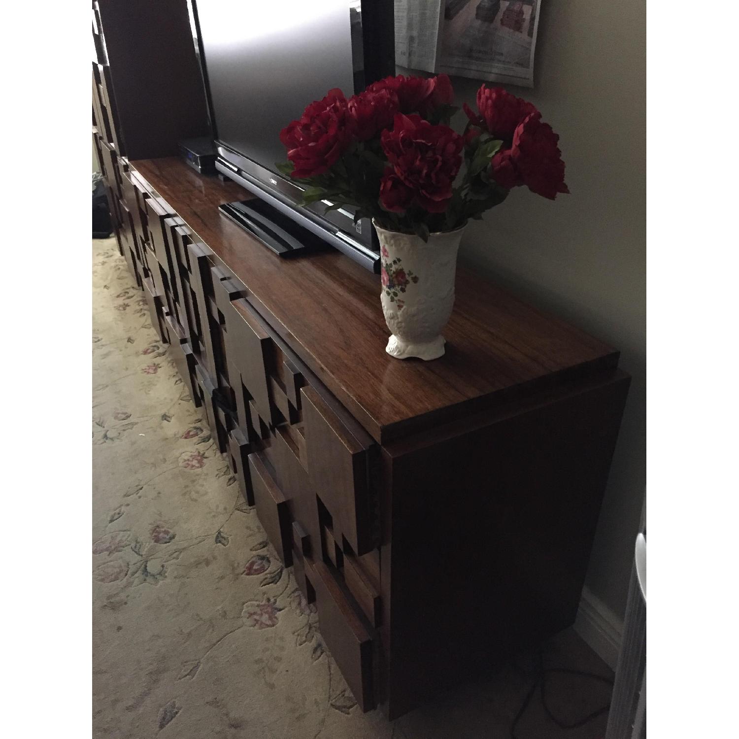 Lane Brutalist Mid Century Modern Dresser - image-2