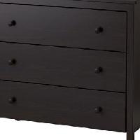 IKEA KOPPANGチェスト　ブラックブラウン３段 KOPPANG chest of 3 drawers black-brown - IKEA