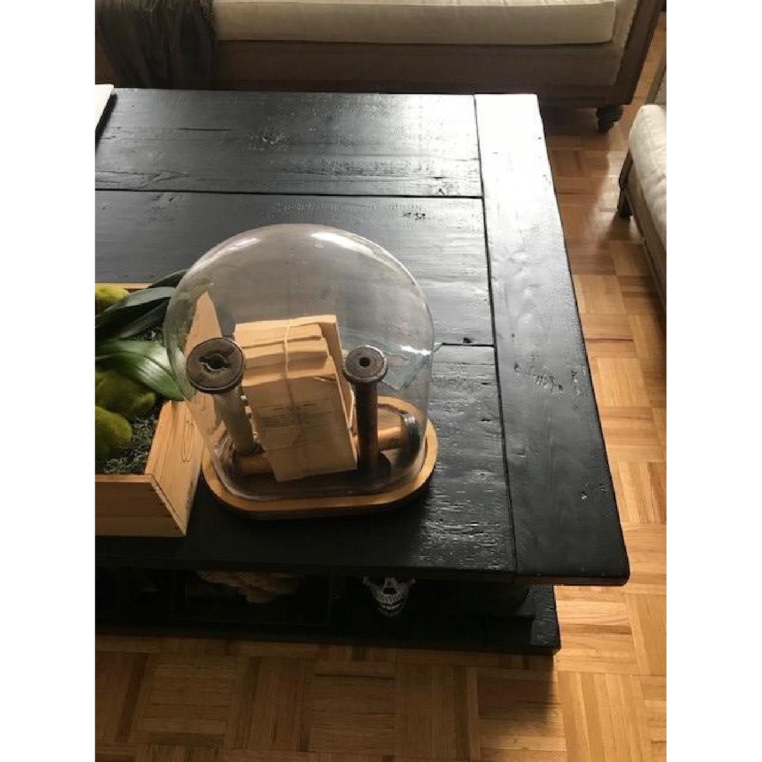 Restoration Hardware Balustrade Salvaged Wood Coffee Table - image-3