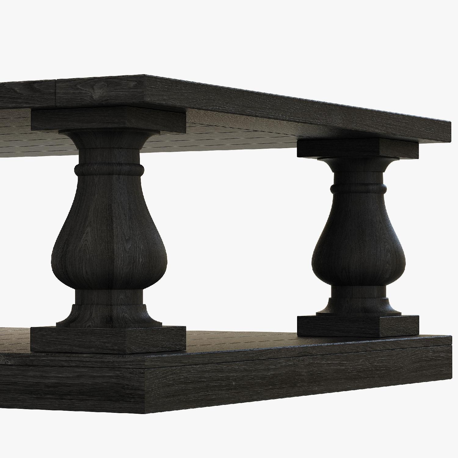 Restoration Hardware Balustrade Salvaged Wood Coffee Table - image-6