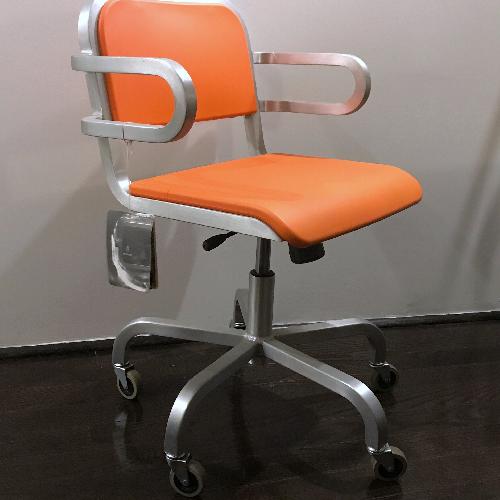 Used Emeco Ettore Sottsass Nine-0 Swivel Armchair for sale on AptDeco