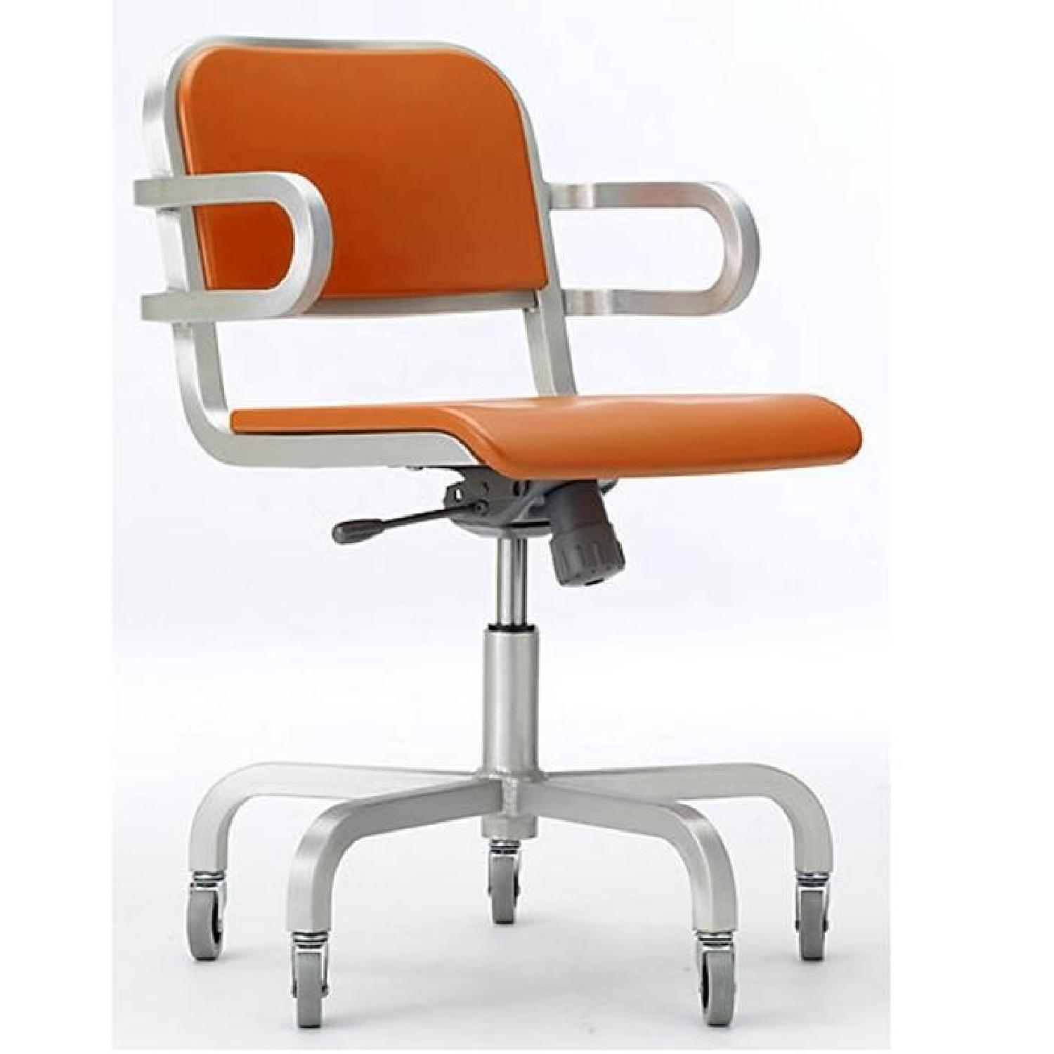 Emeco Ettore Sottsass Nine-0 Swivel Armchair - image-8