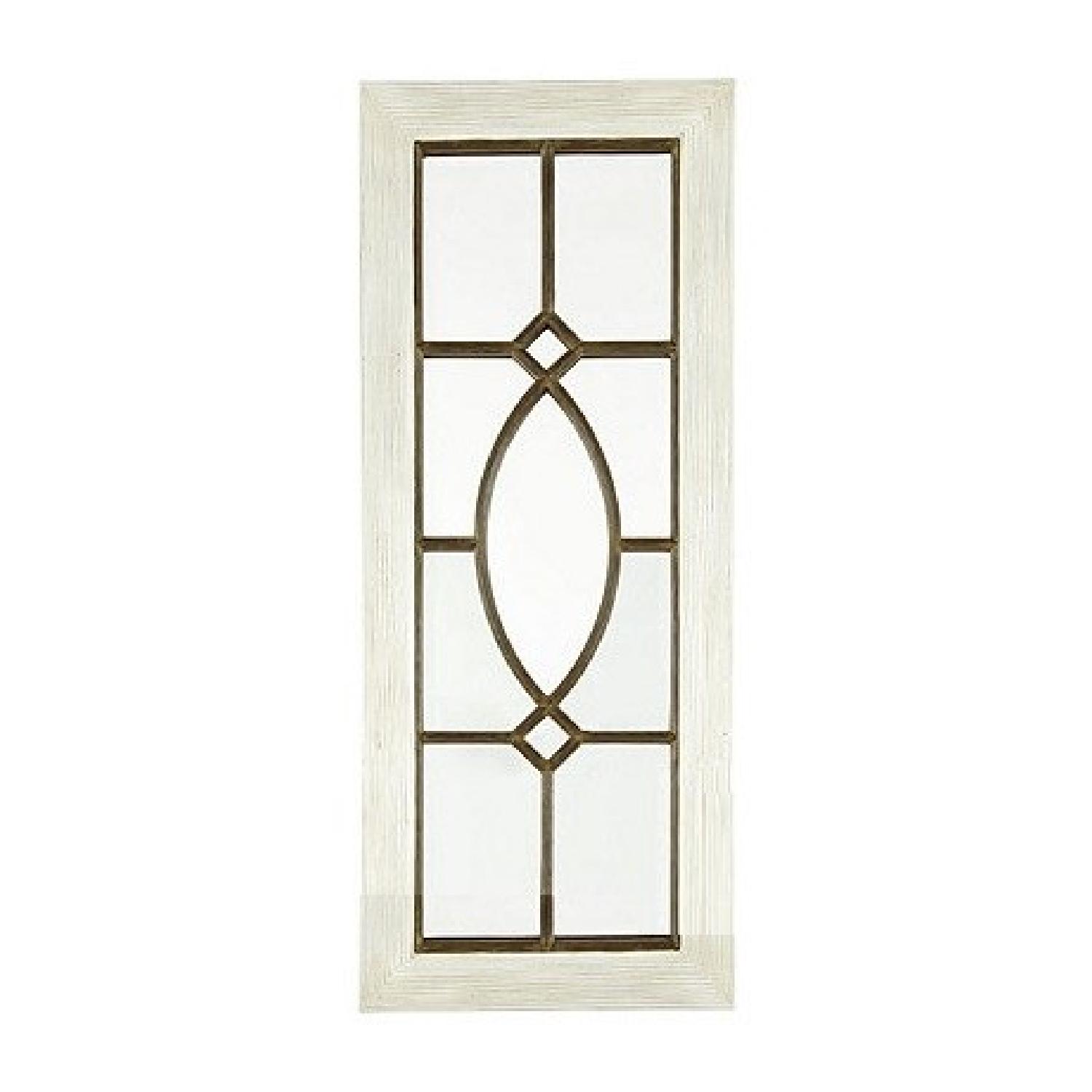 Ballard Design District Garden Mirrors in Weathered White - image-0