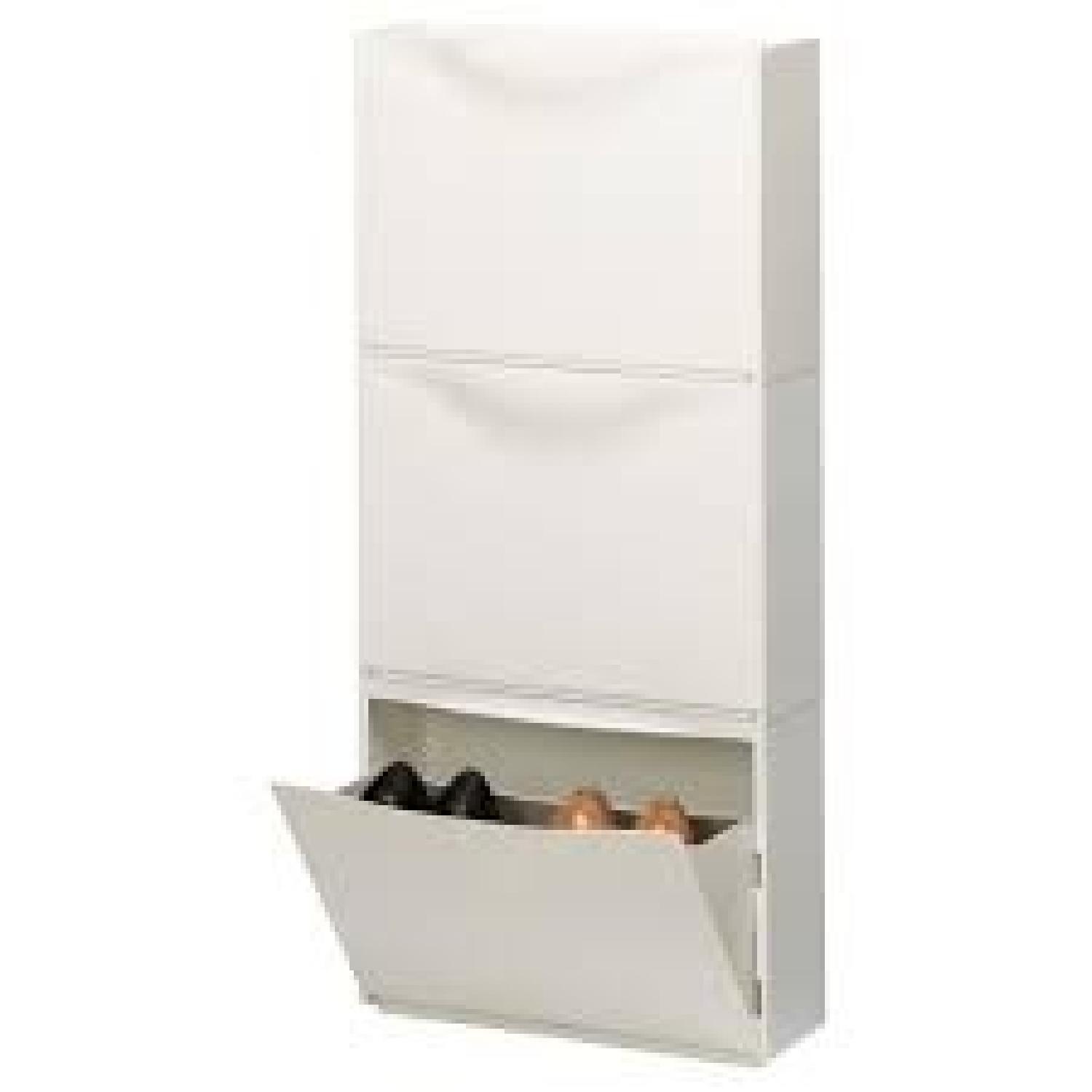Ikea Trones 3 Drawer Shoe Storage Cabinets - image-2