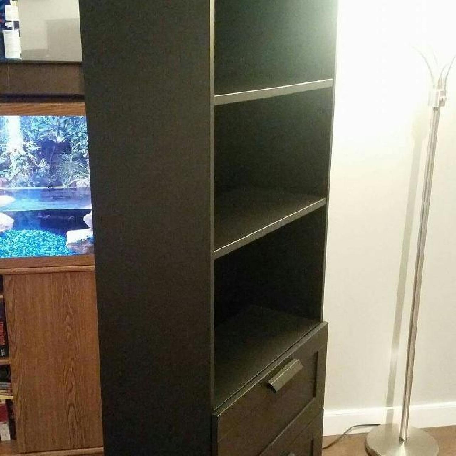 Ikea Brimnes Bookcase w/ Drawers - image-1