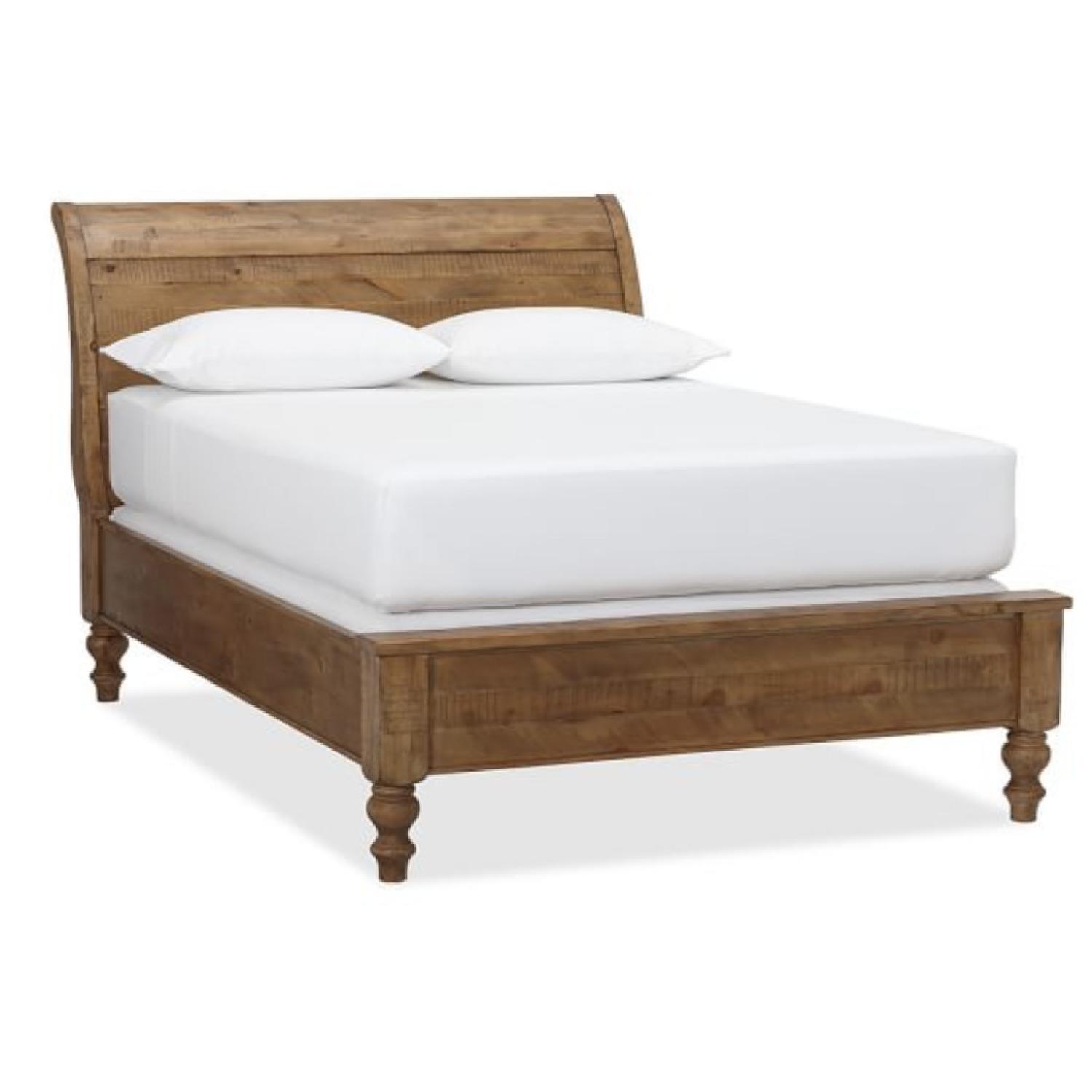 Pottery Barn Ashby Sleigh Bed AptDeco