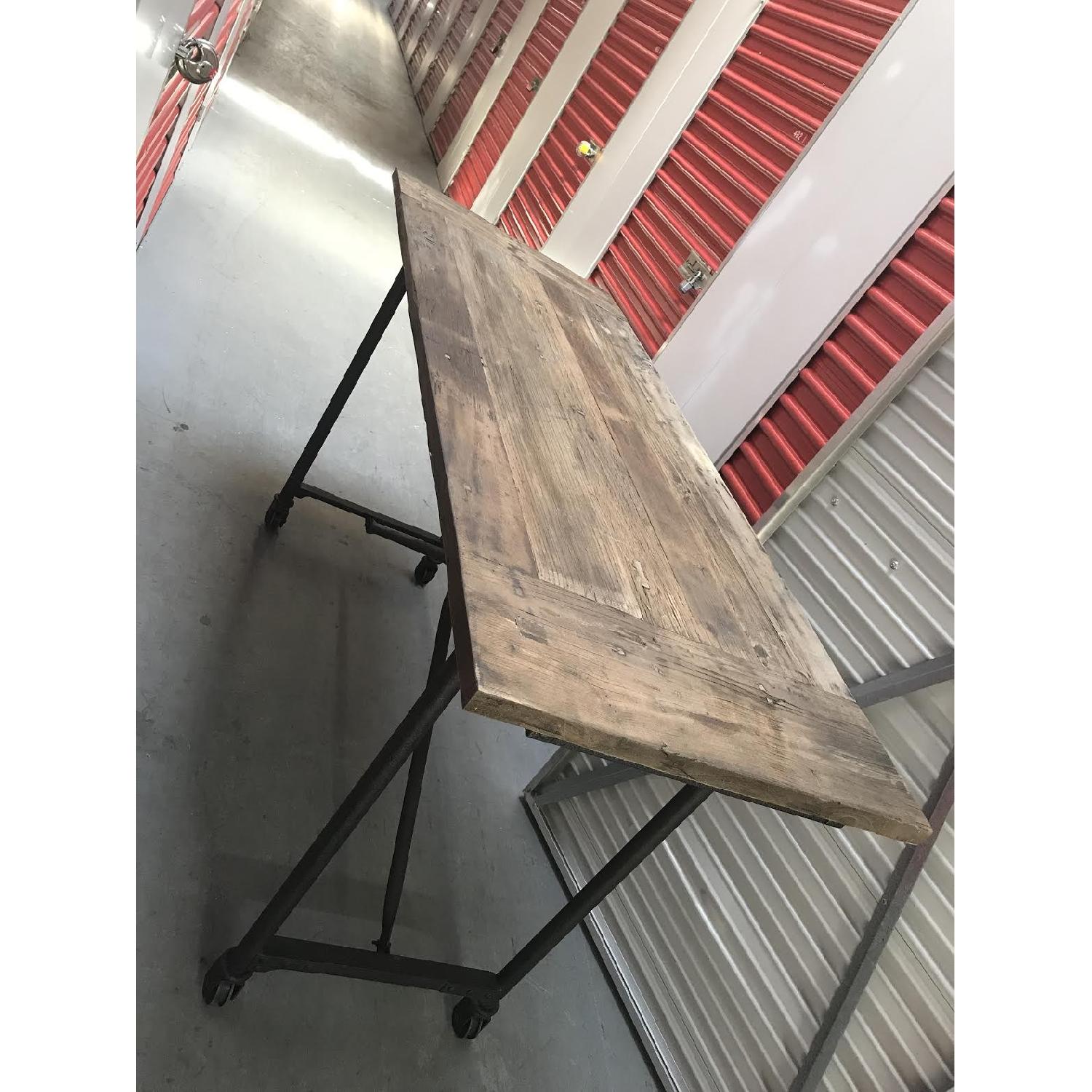 Restoration Hardware Flatiron Bar Table AptDeco