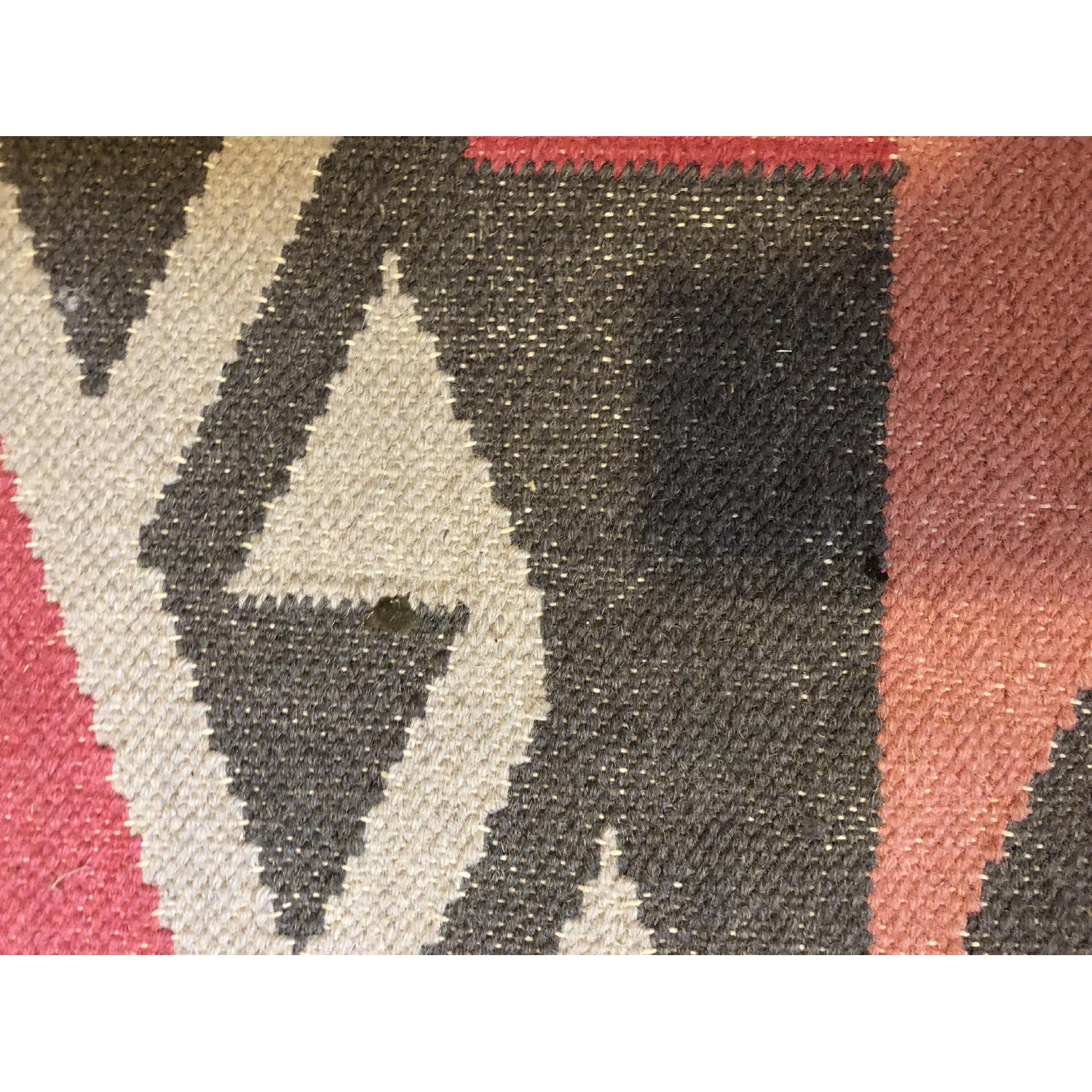 West Elm Macaroon Pink Sivas Kilim Rug - image-1