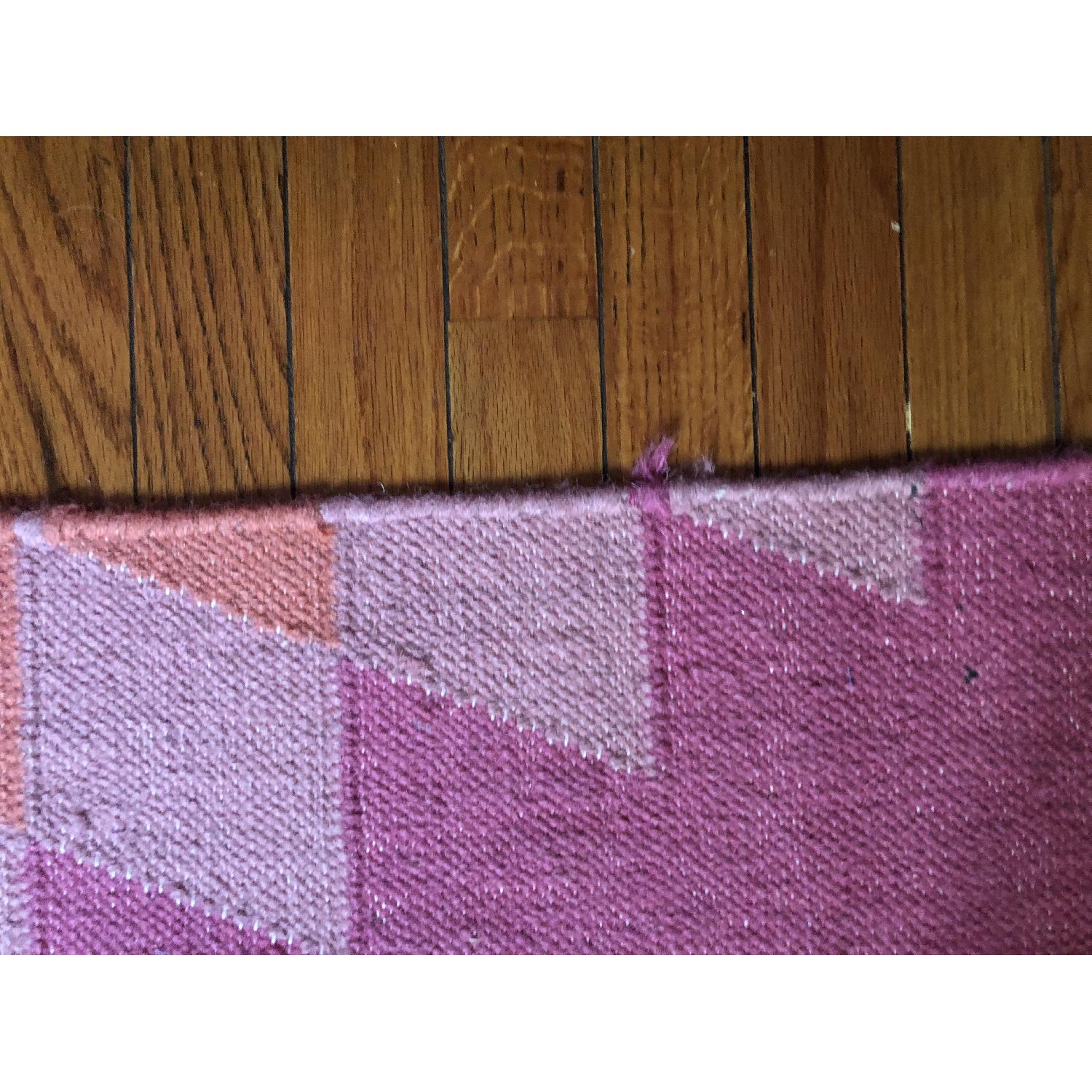 West Elm Macaroon Pink Sivas Kilim Rug - image-3