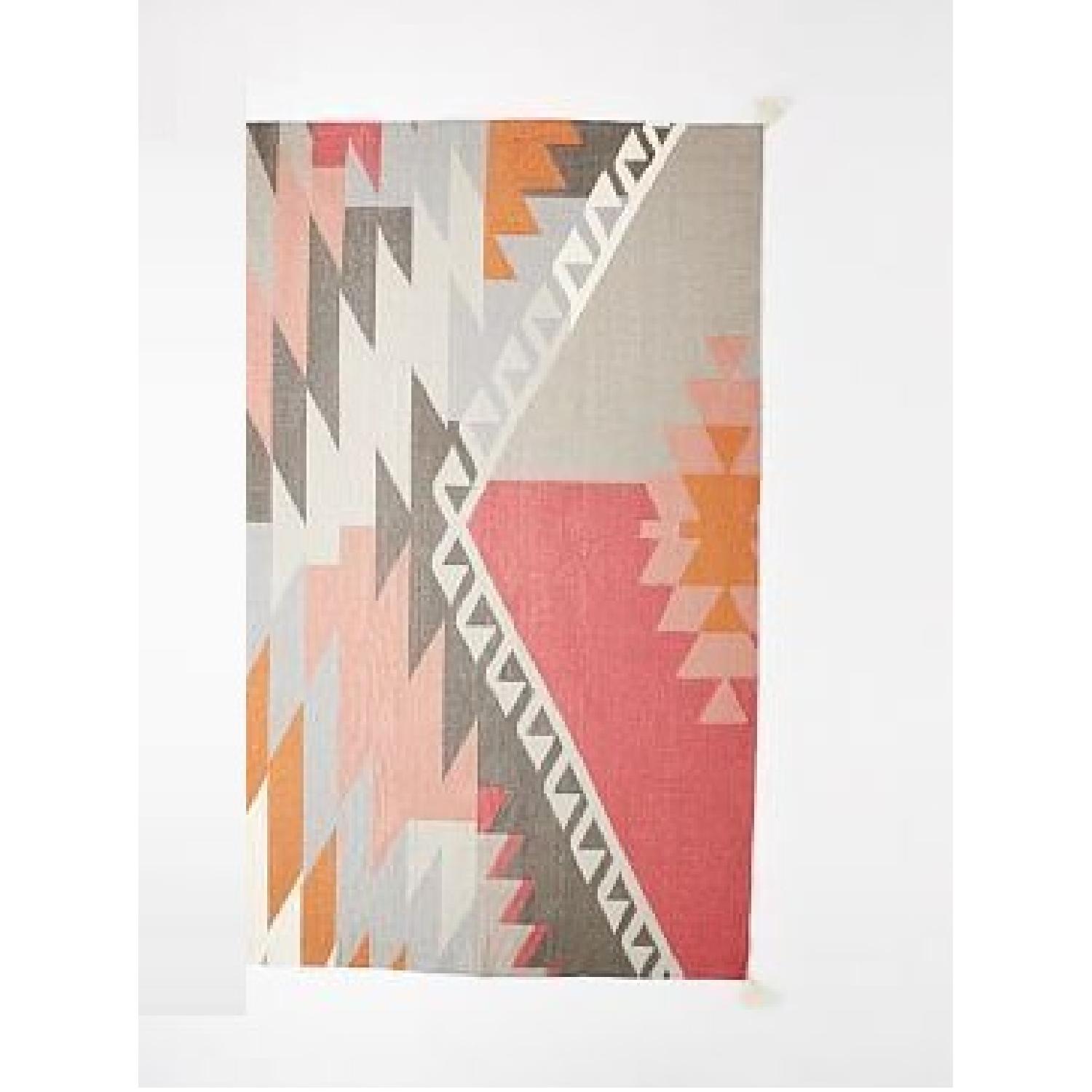 West Elm Macaroon Pink Sivas Kilim Rug - image-4