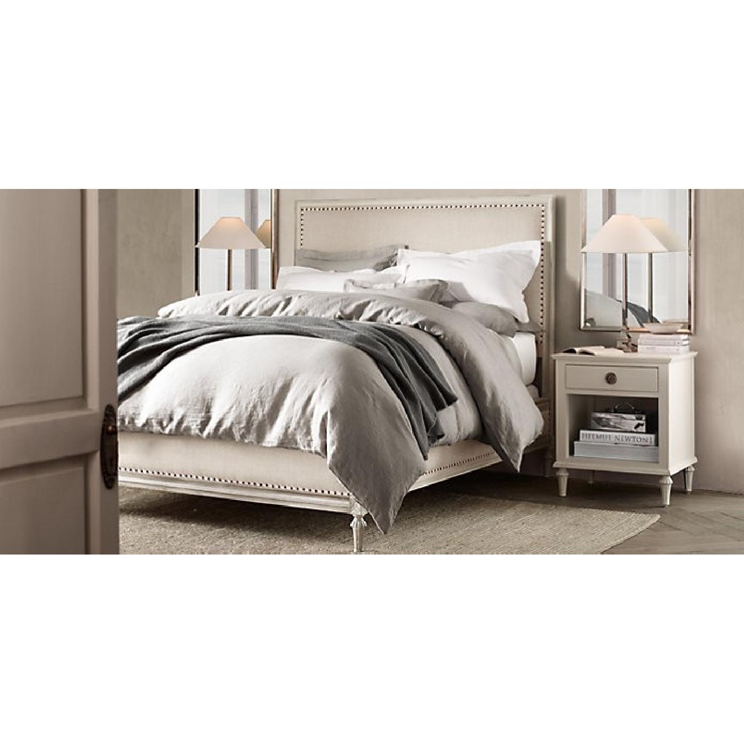 Restoration Hardware Maison Upholstered Panel Bed - image-1