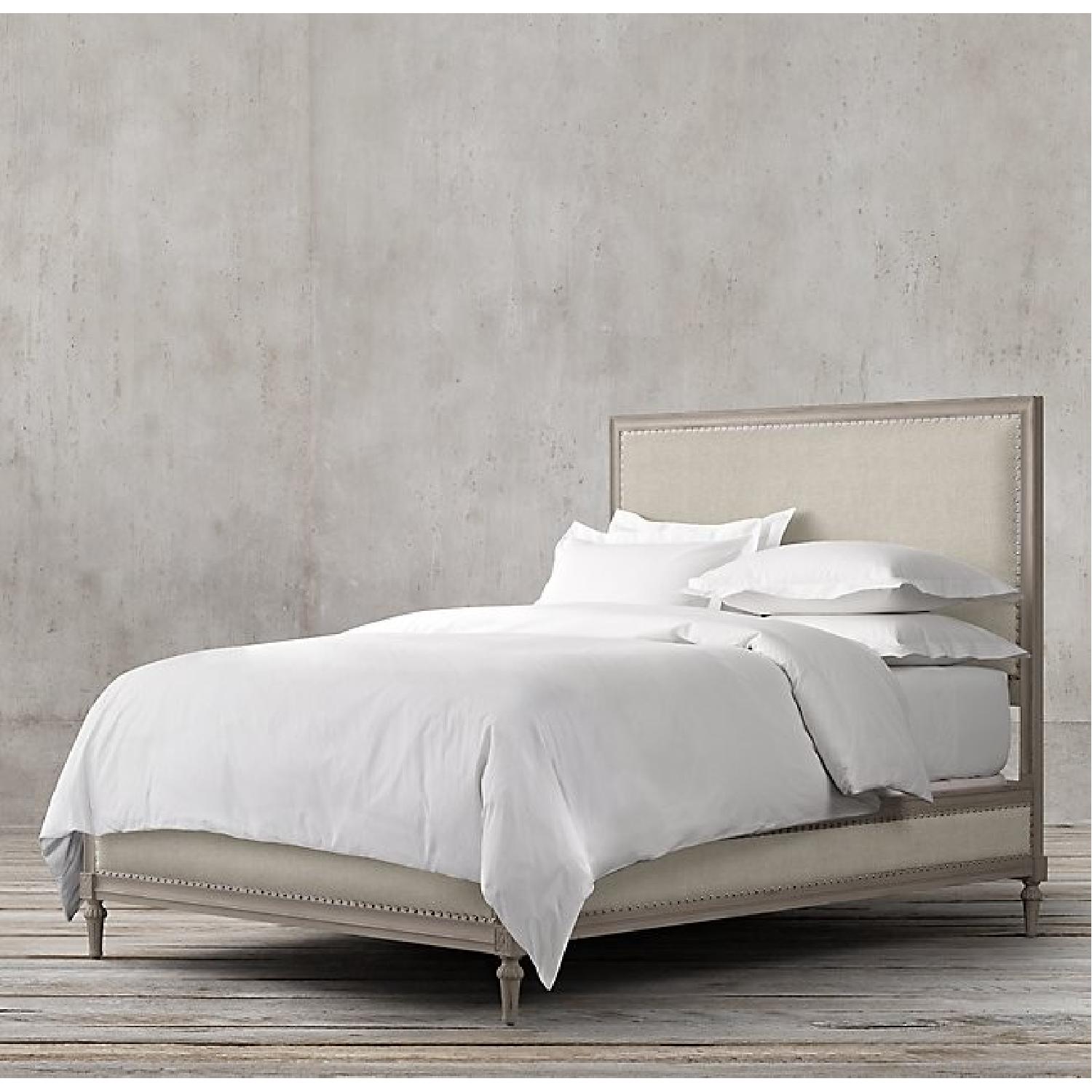 Restoration Hardware Maison Upholstered Panel Bed - image-6