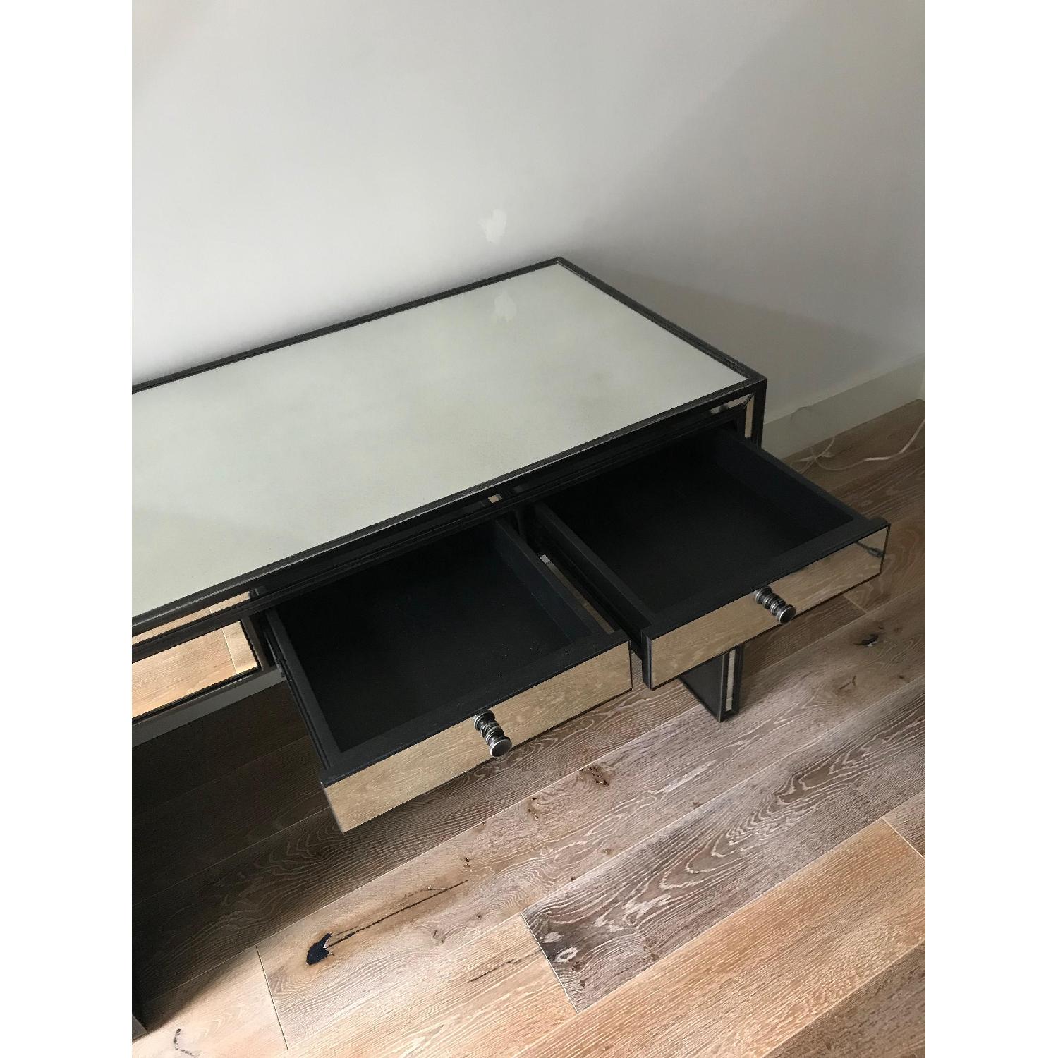 Restoration Hardware Strand Mirrored Desk - image-2