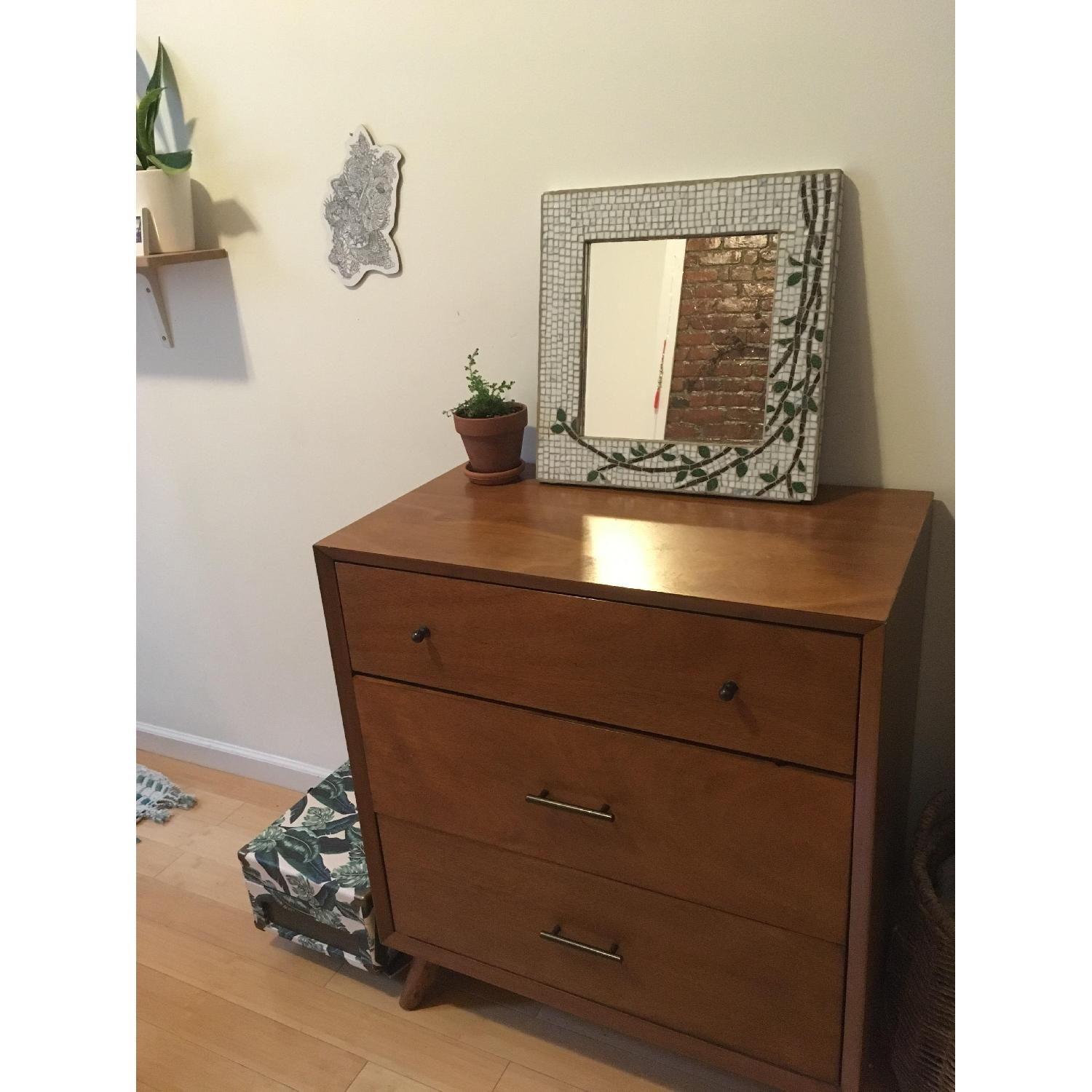 Langley Street Parocela Mid Century Acorn 3-Drawer Dresser - image-2