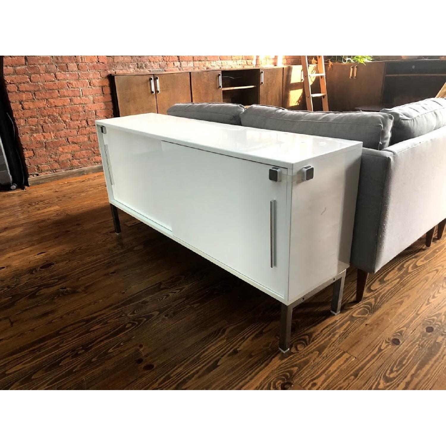 Ikea Torsby High Gloss Sideboard AptDeco