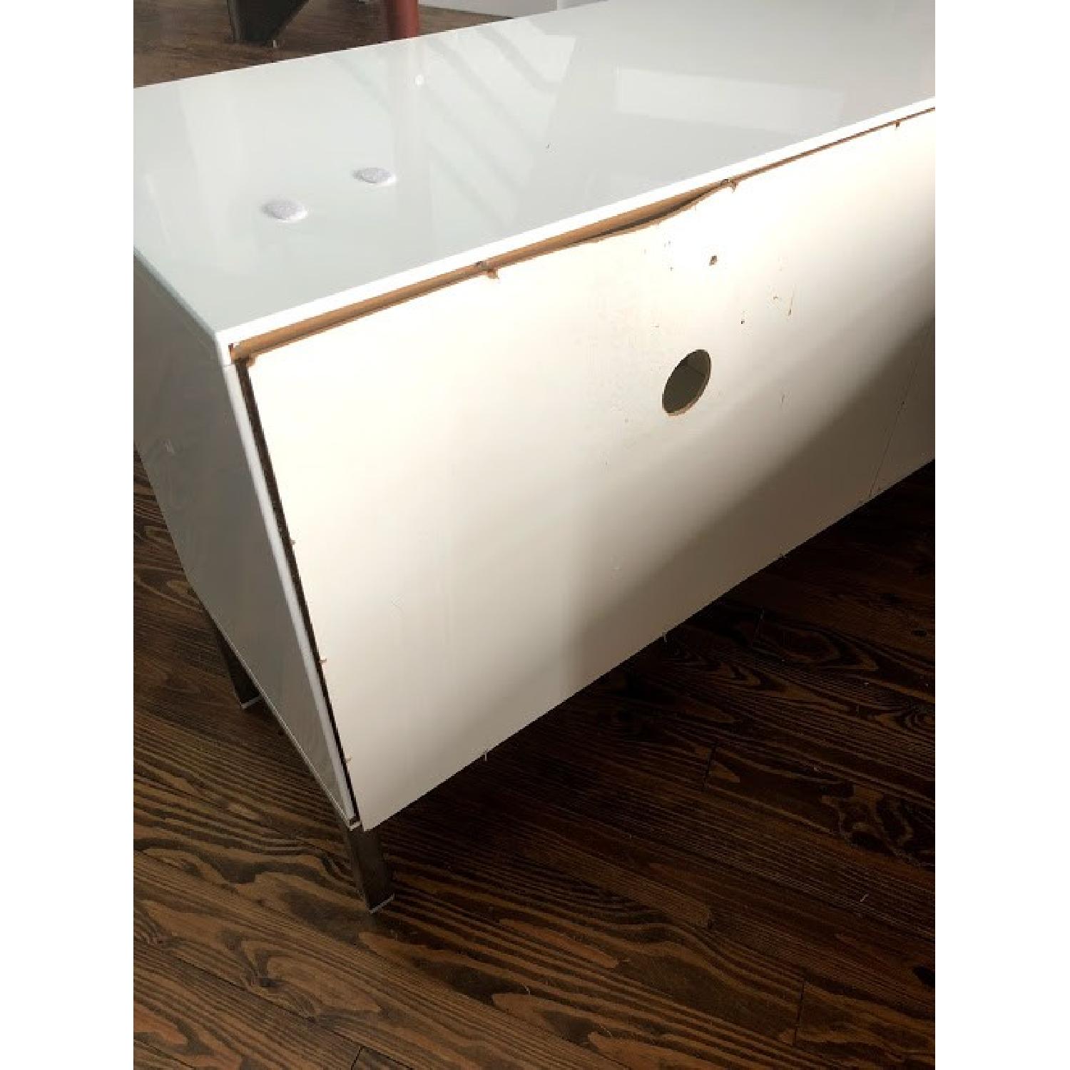 Ikea Torsby High Gloss Sideboard AptDeco