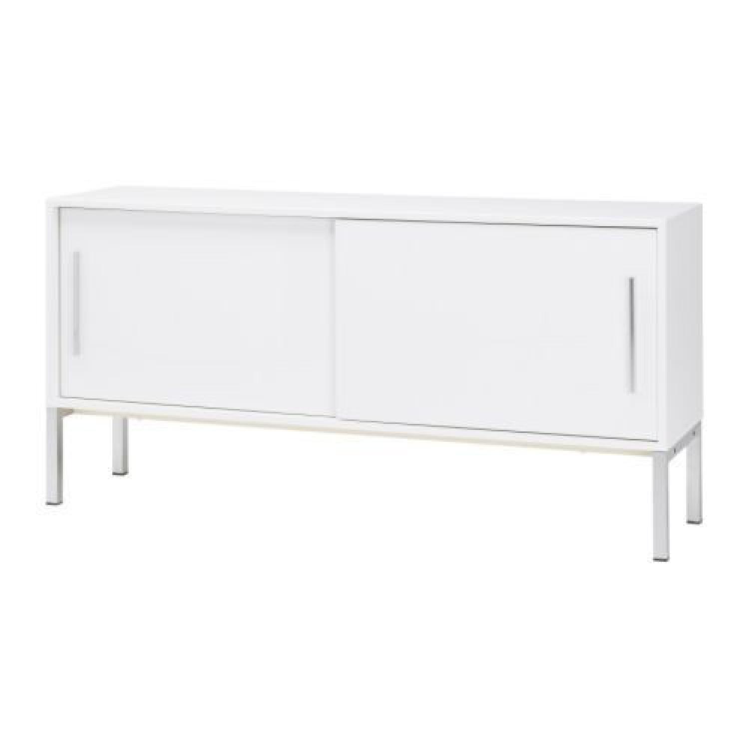 Ikea Torsby High Gloss Sideboard AptDeco