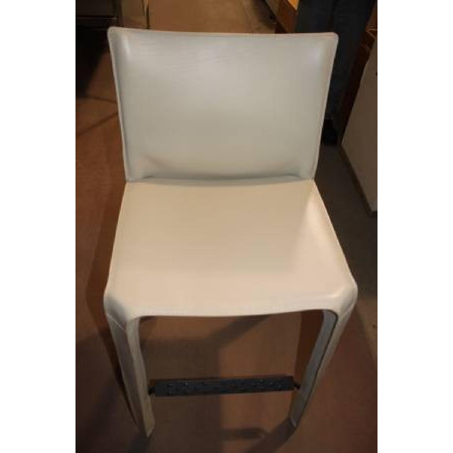 Cassina Mario Bellini Cab 410 Leather Stools - image-1