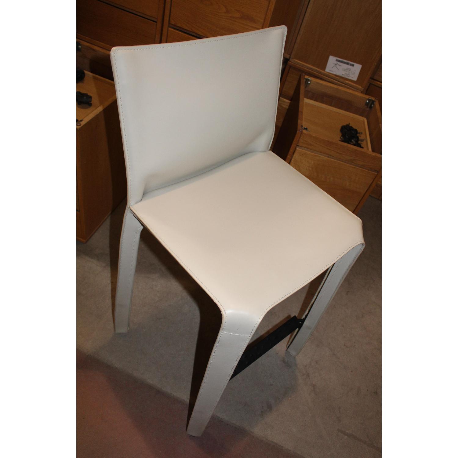 Cassina Mario Bellini Cab 410 Leather Stools - image-2