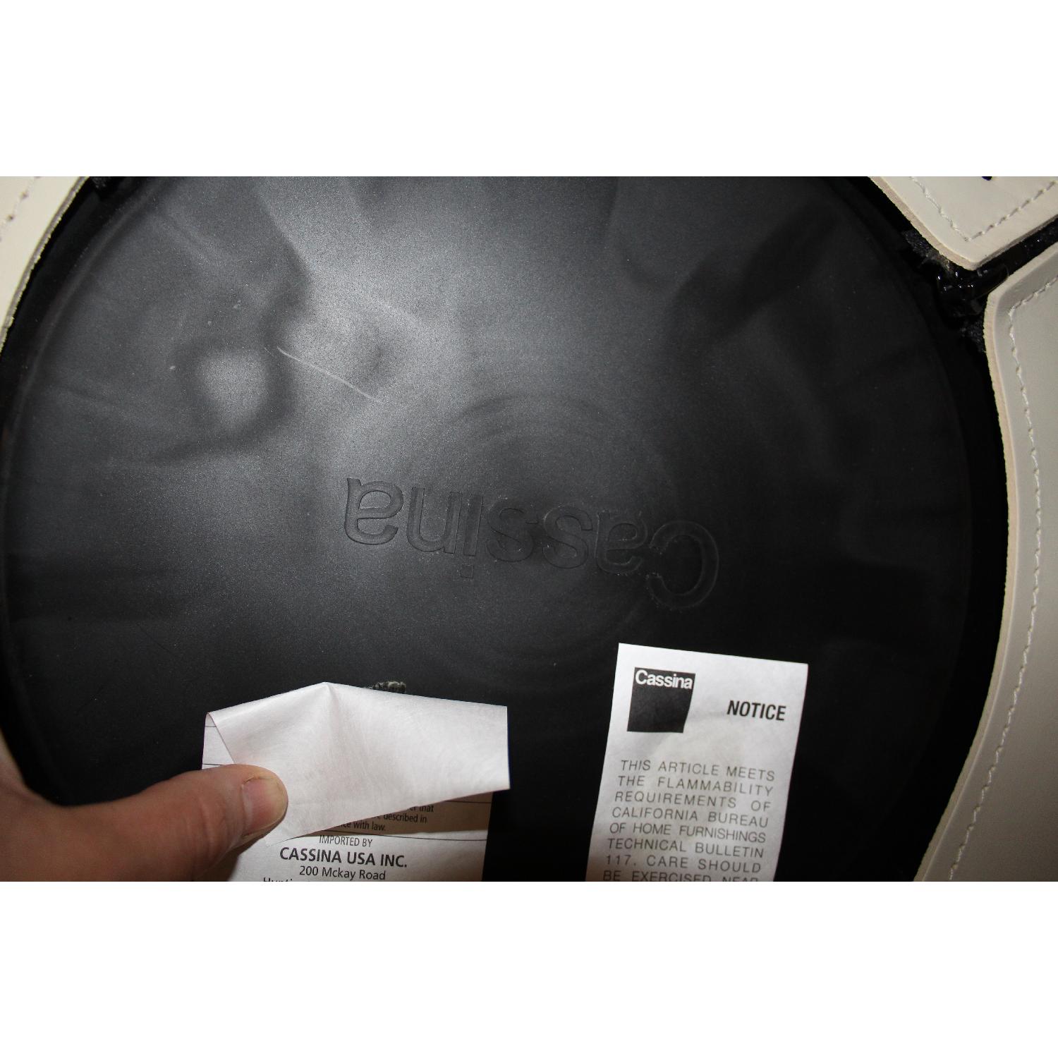 Cassina Mario Bellini Cab 410 Leather Stools - image-5