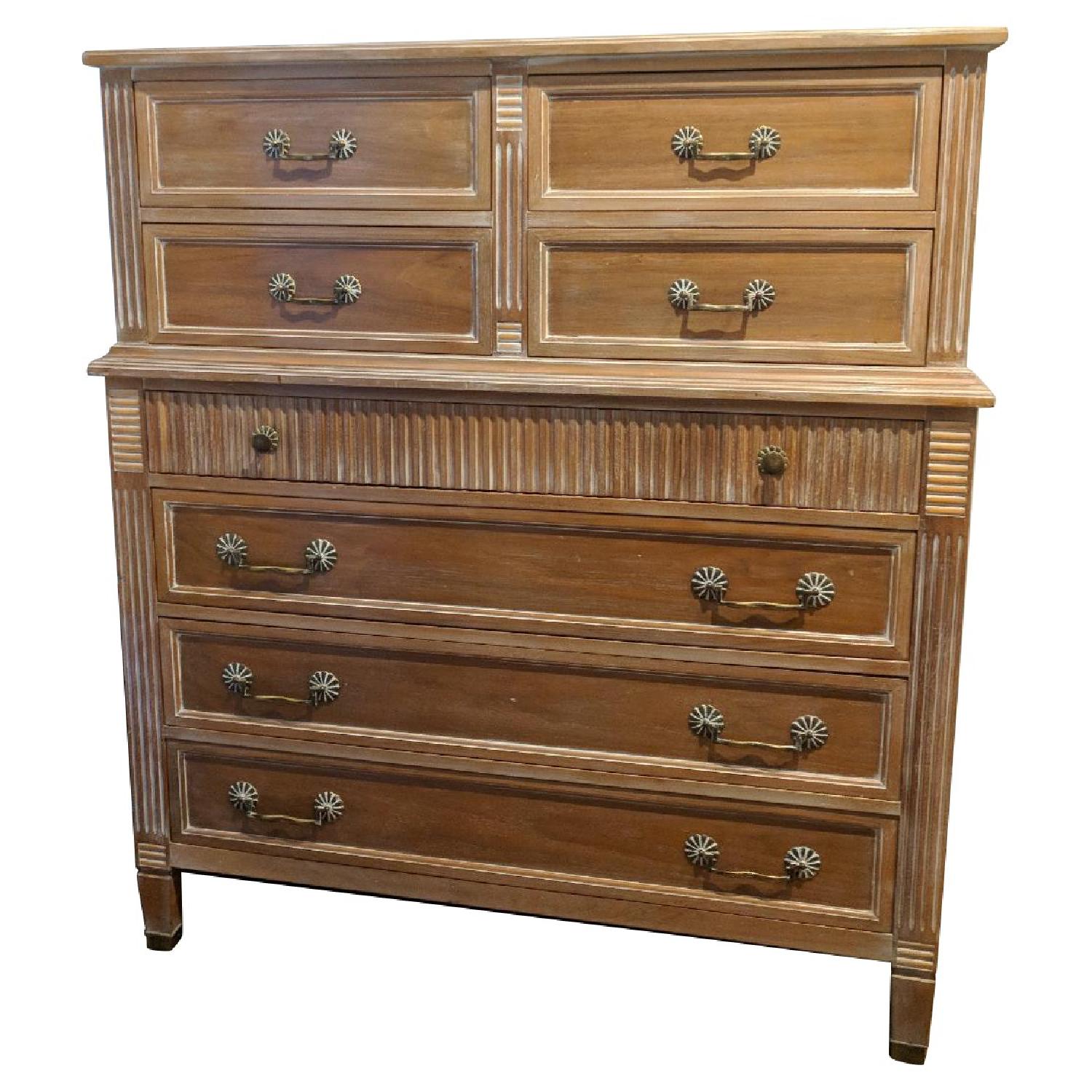 Art Deco Style 8Drawer Wooden Dresser AptDeco
