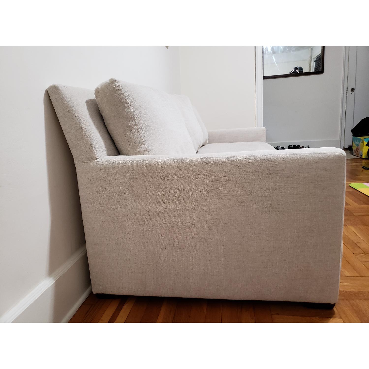 Crate & Barrel Reston Queen Trundle Sleeper Sofa - image-2