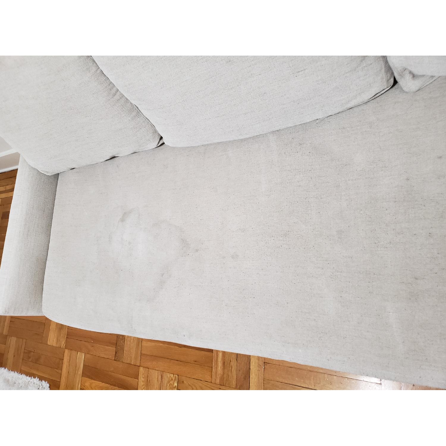 Crate & Barrel Reston Queen Trundle Sleeper Sofa - image-8