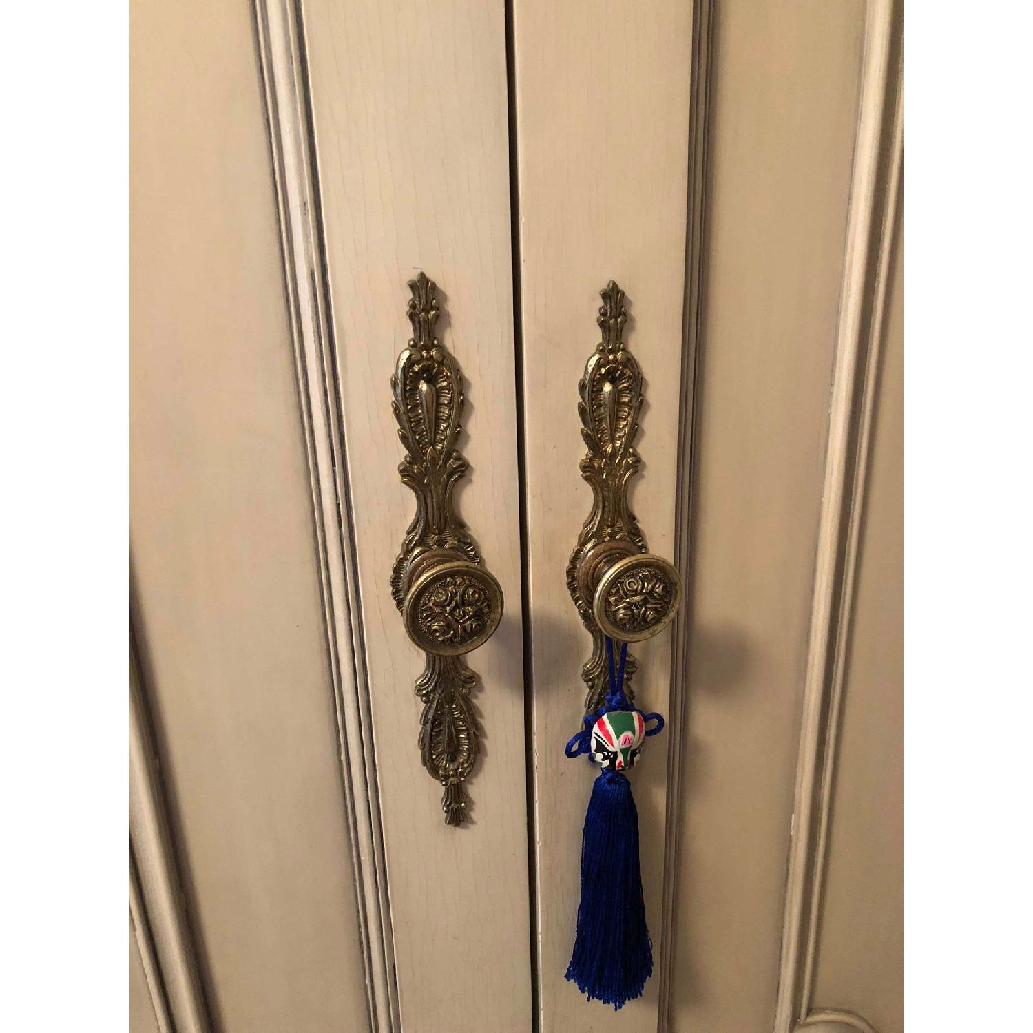 Antique Shabby Chic Armoire - image-3