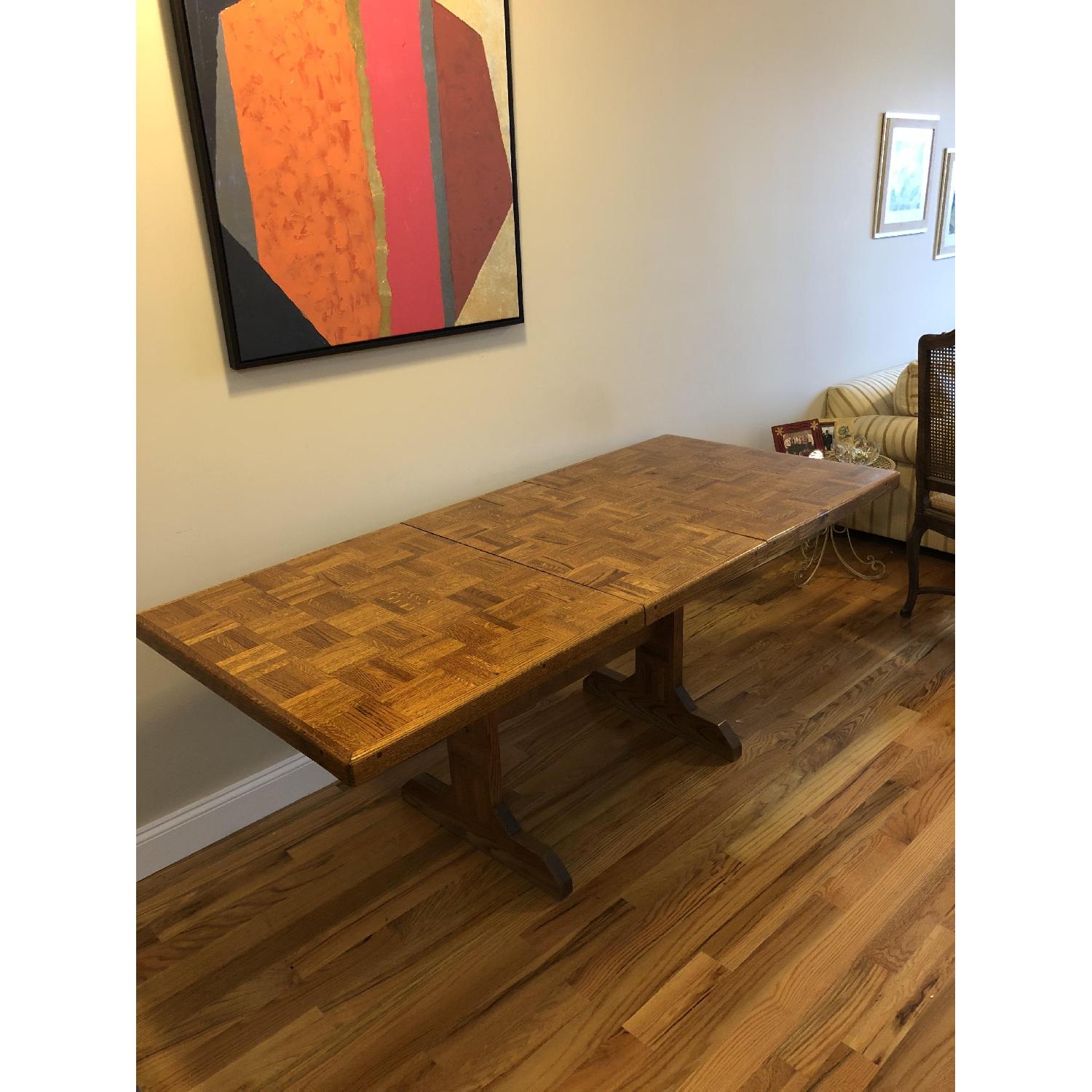 The Jefferson Wood Working Co Expandable Dining Table - image-4