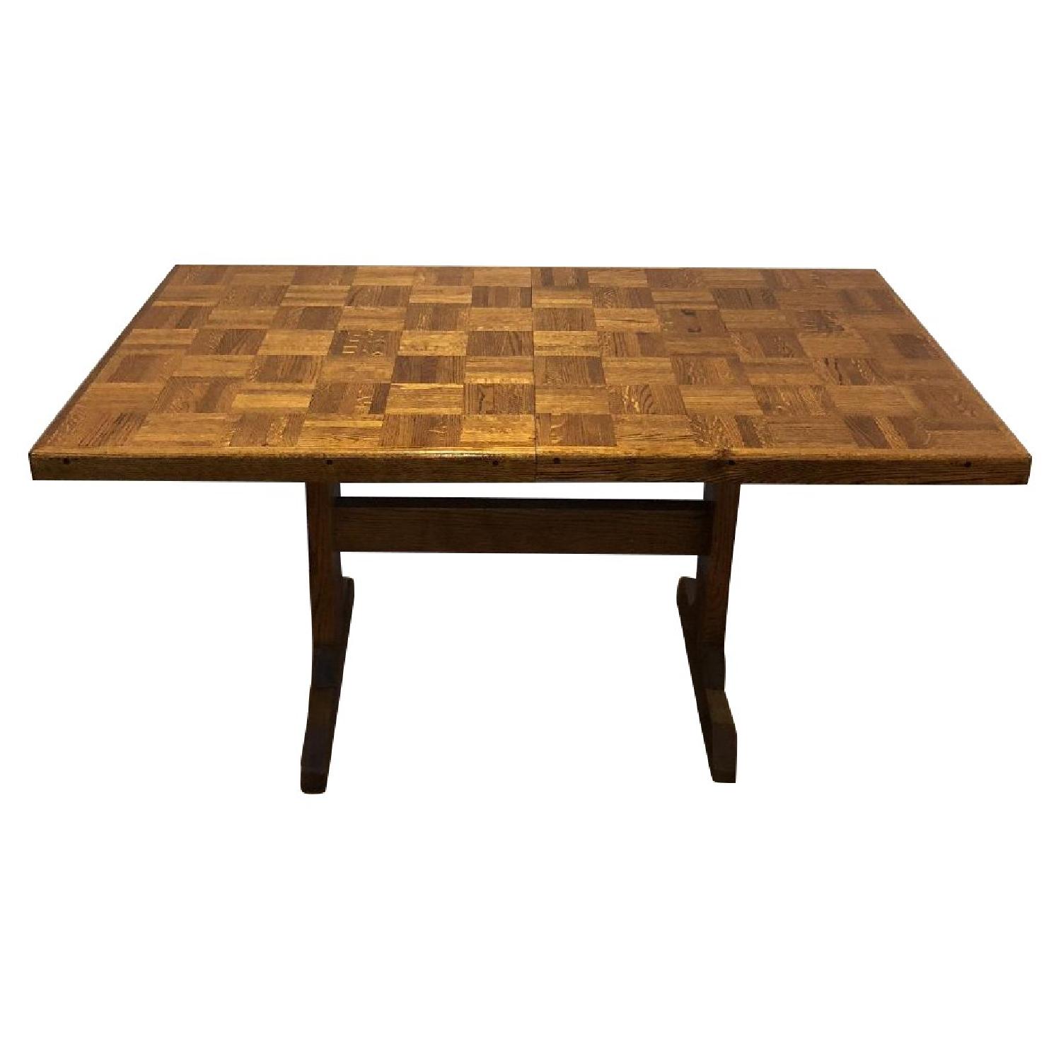 The Jefferson Wood Working Co Expandable Dining Table - image-0