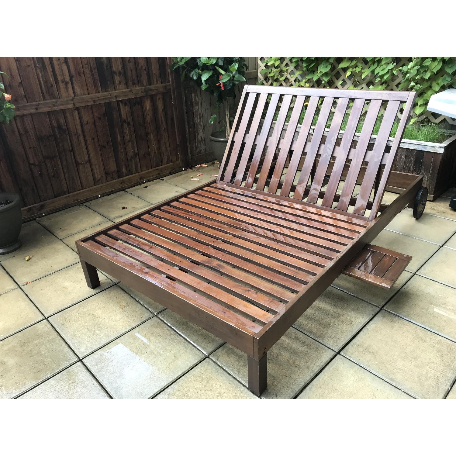 Pottery Barn Chatham Double Lounge Chair - image-2