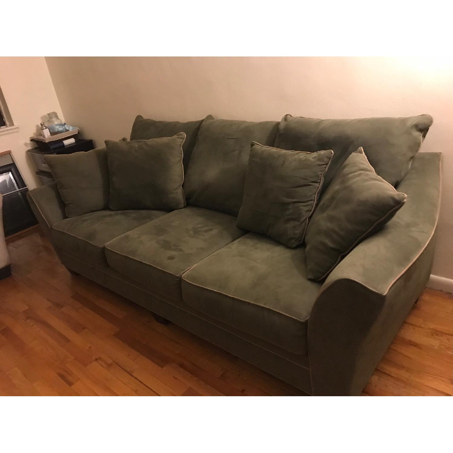 Raymour & Flanigan Briarwood Sofa + Chair & Ottoman - image-2