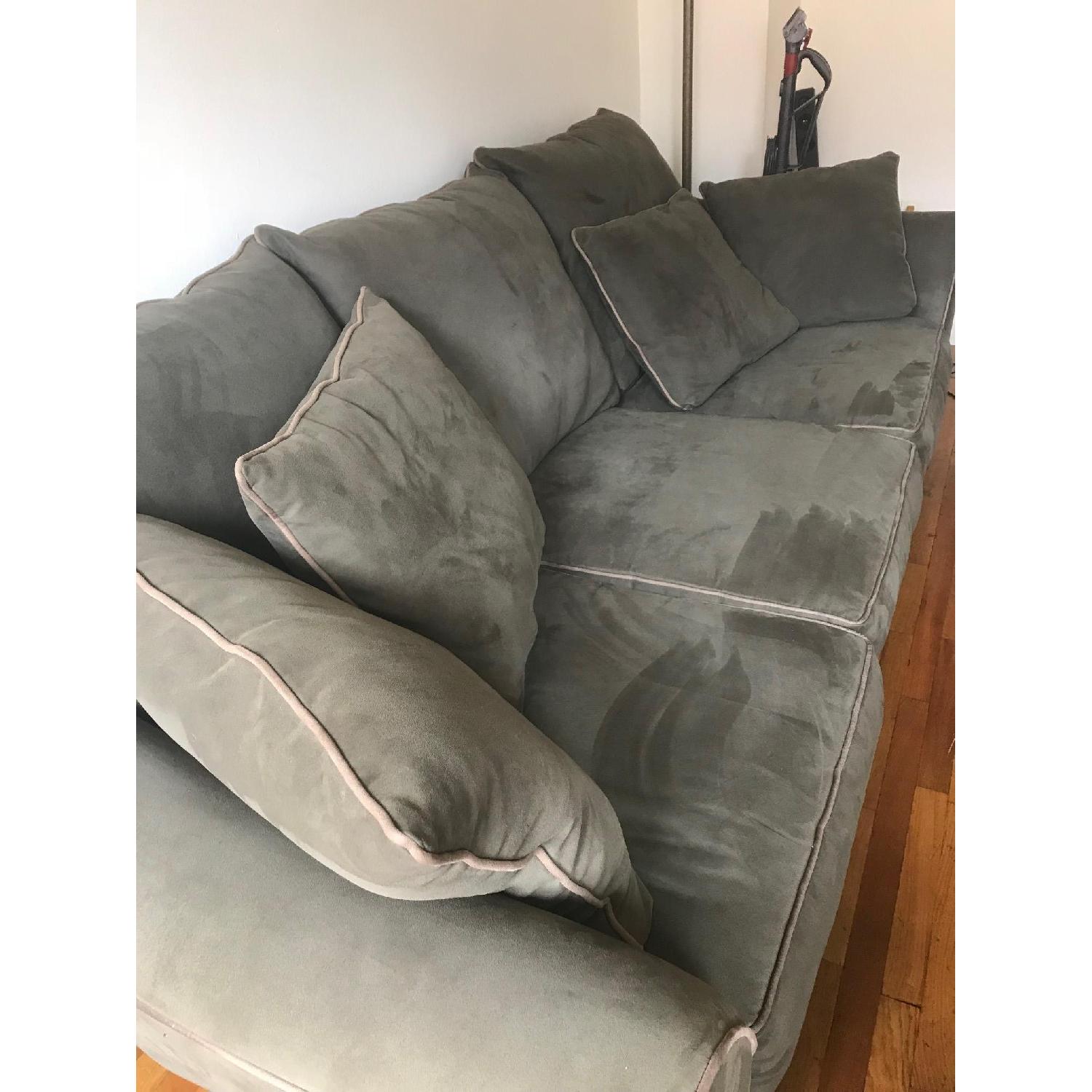 Raymour & Flanigan Briarwood Sofa + Chair & Ottoman - image-3