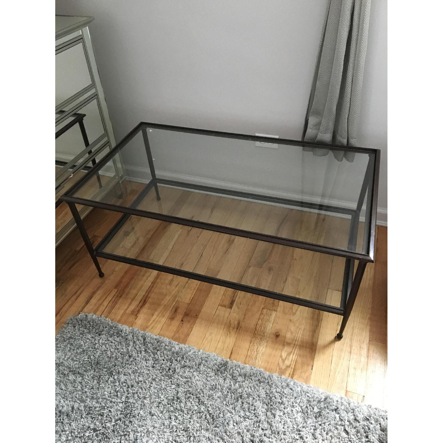 Pottery Barn Tanner Rectangular Coffee Table AptDeco