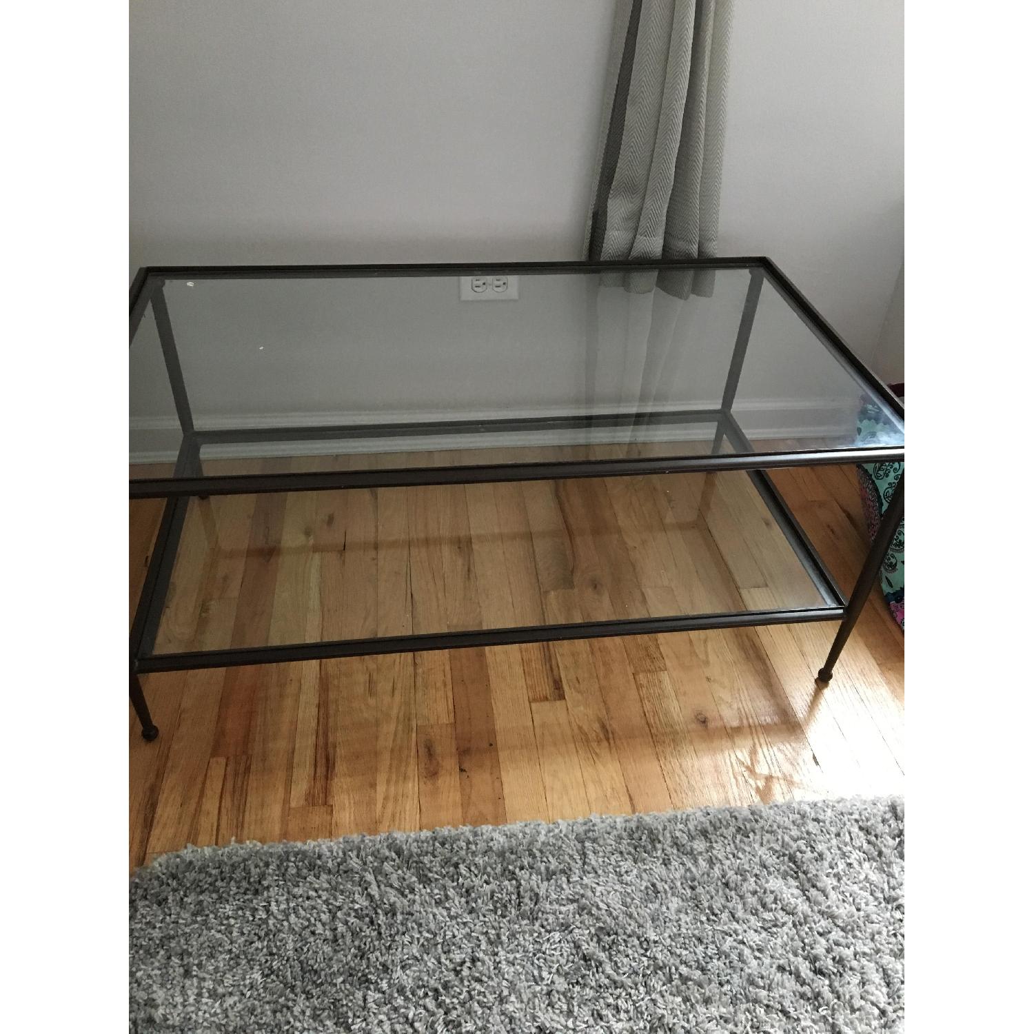 Pottery Barn Tanner Rectangular Coffee Table AptDeco