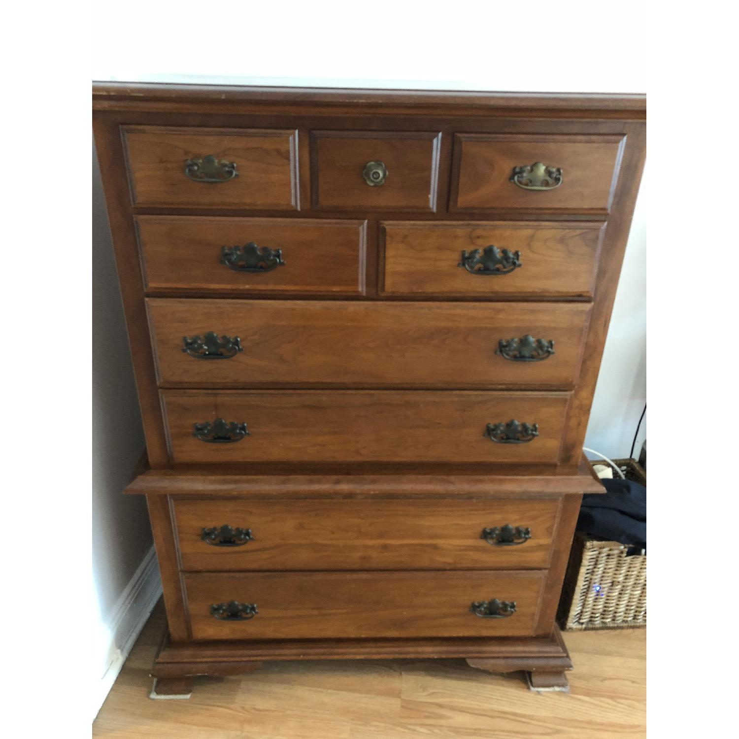 Harden Solid Cherry 9-Drawer Dresser - image-1