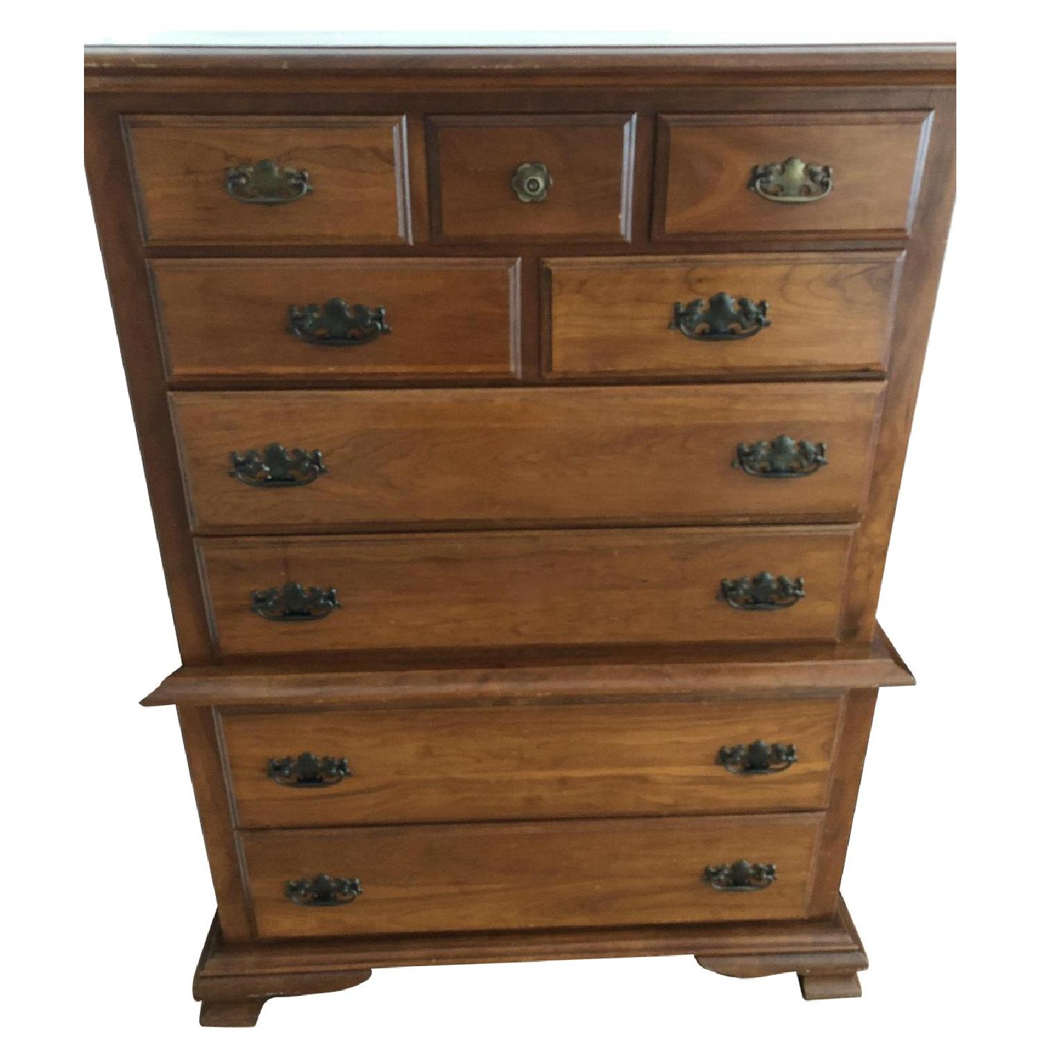 Harden Solid Cherry 9-Drawer Dresser - image-0