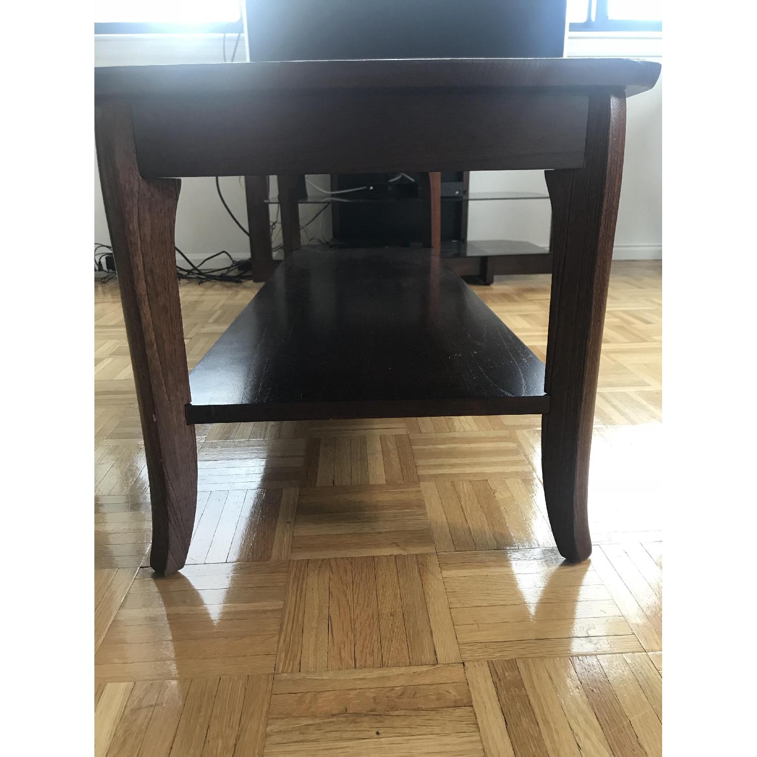Pottery Barn Chloe Mahogany Coffee Table - image-3