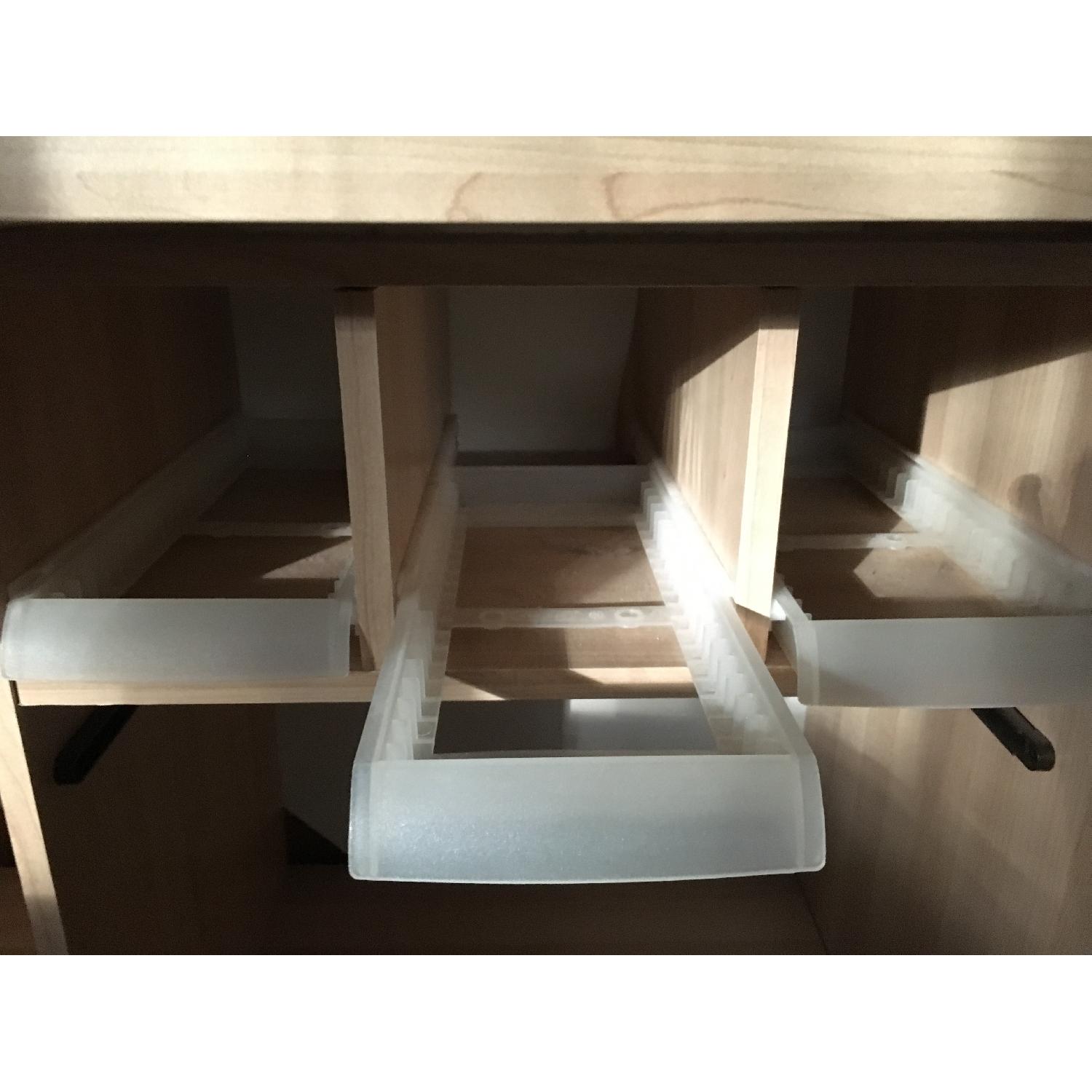 Ikea Birch Desk w/ Sliding Tray - image-7