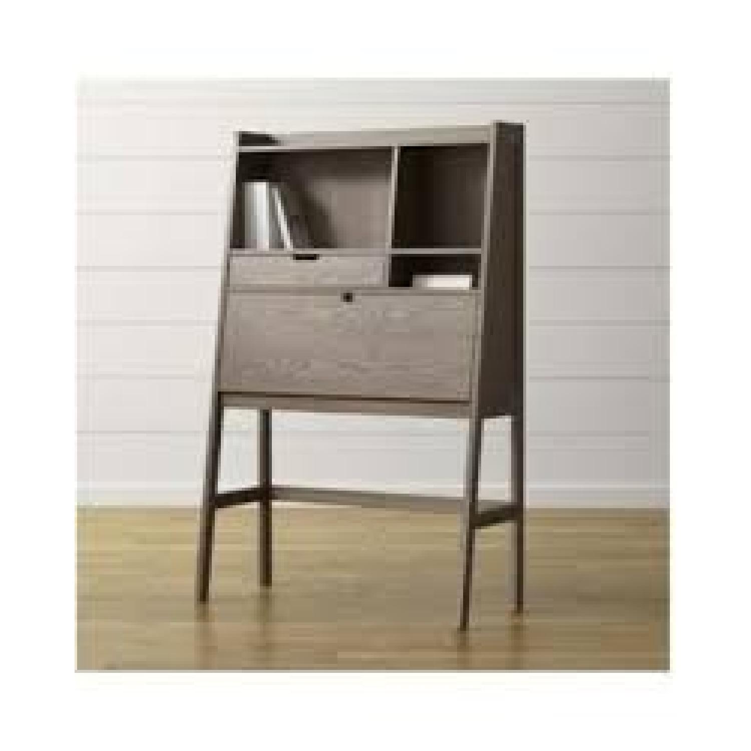 Crate & Barrel Clarke Secretary Desk AptDeco